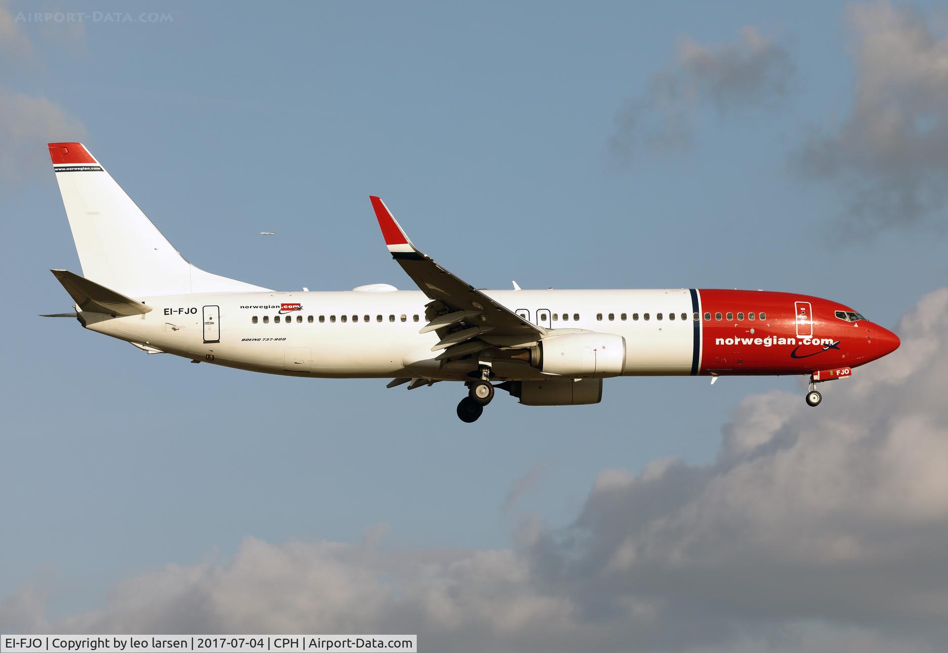EI-FJO, 2016 Boeing 737-8JP C/N 42076, Copenhagen 4.7.2017