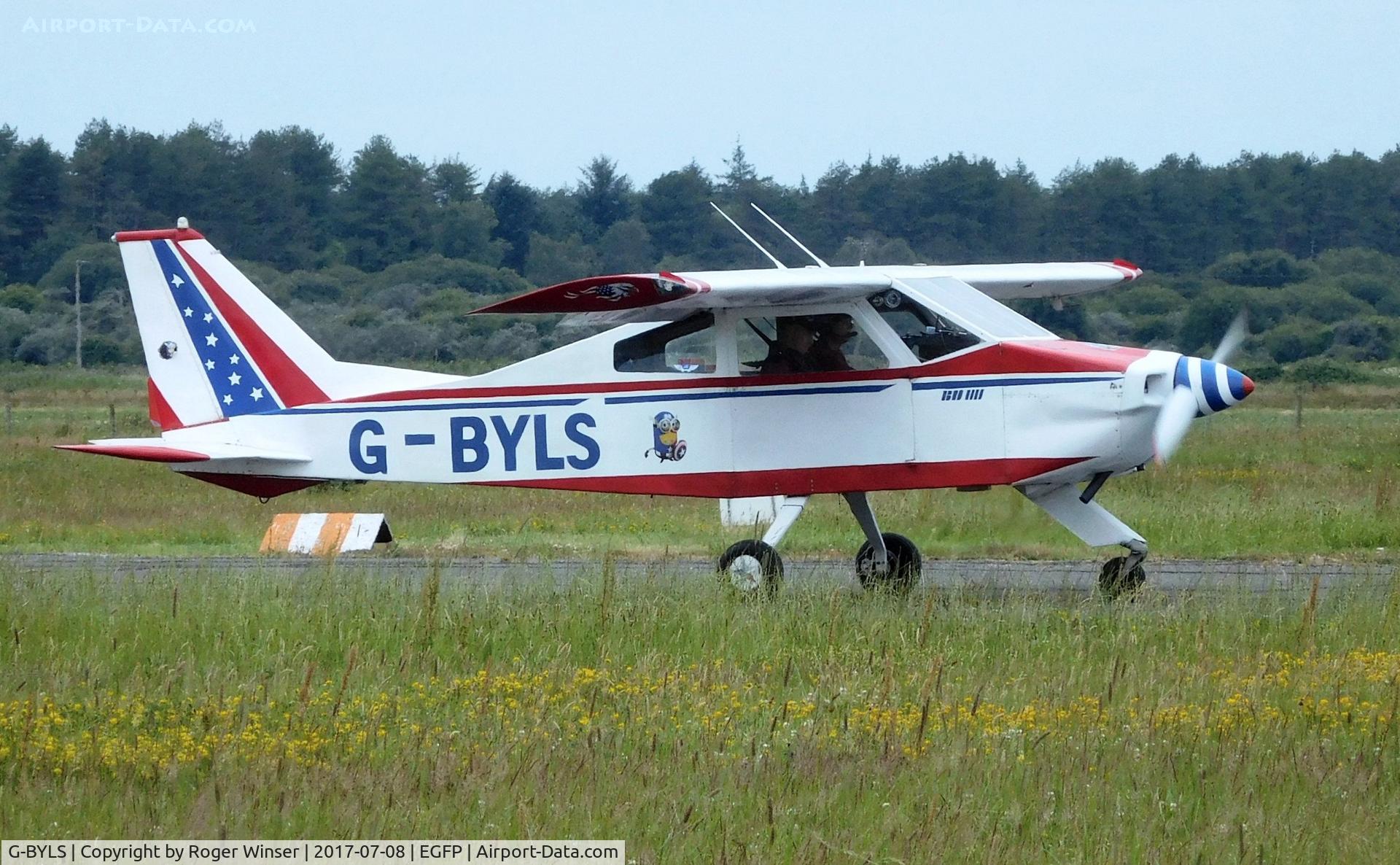 G-BYLS, 1992 Bede BD-4 C/N PFA 037-11288, Visiting BD-4.