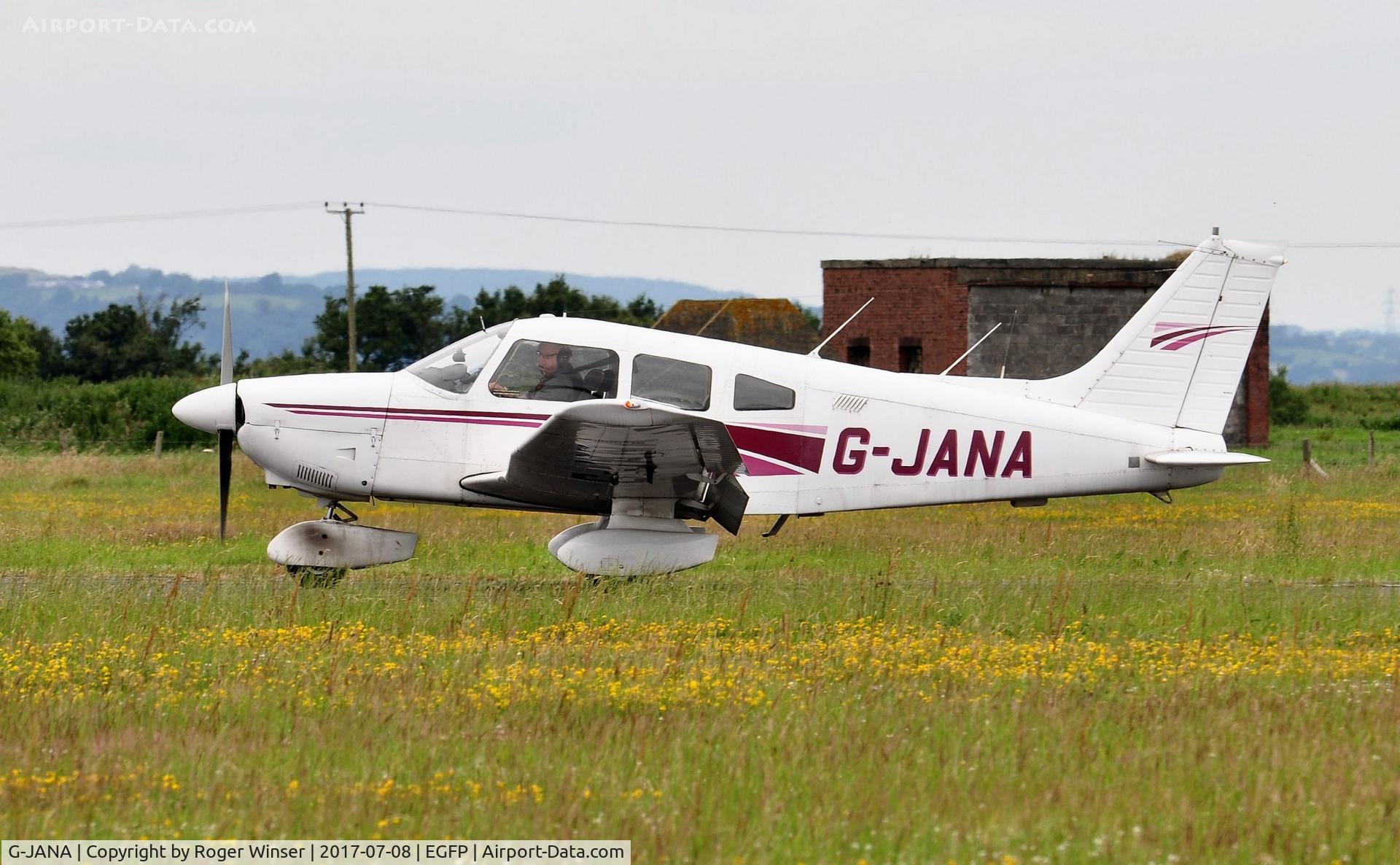 G-JANA, 1979 Piper PA-28-181 Cherokee Archer II C/N 28-7990483, Visiting Archer II.