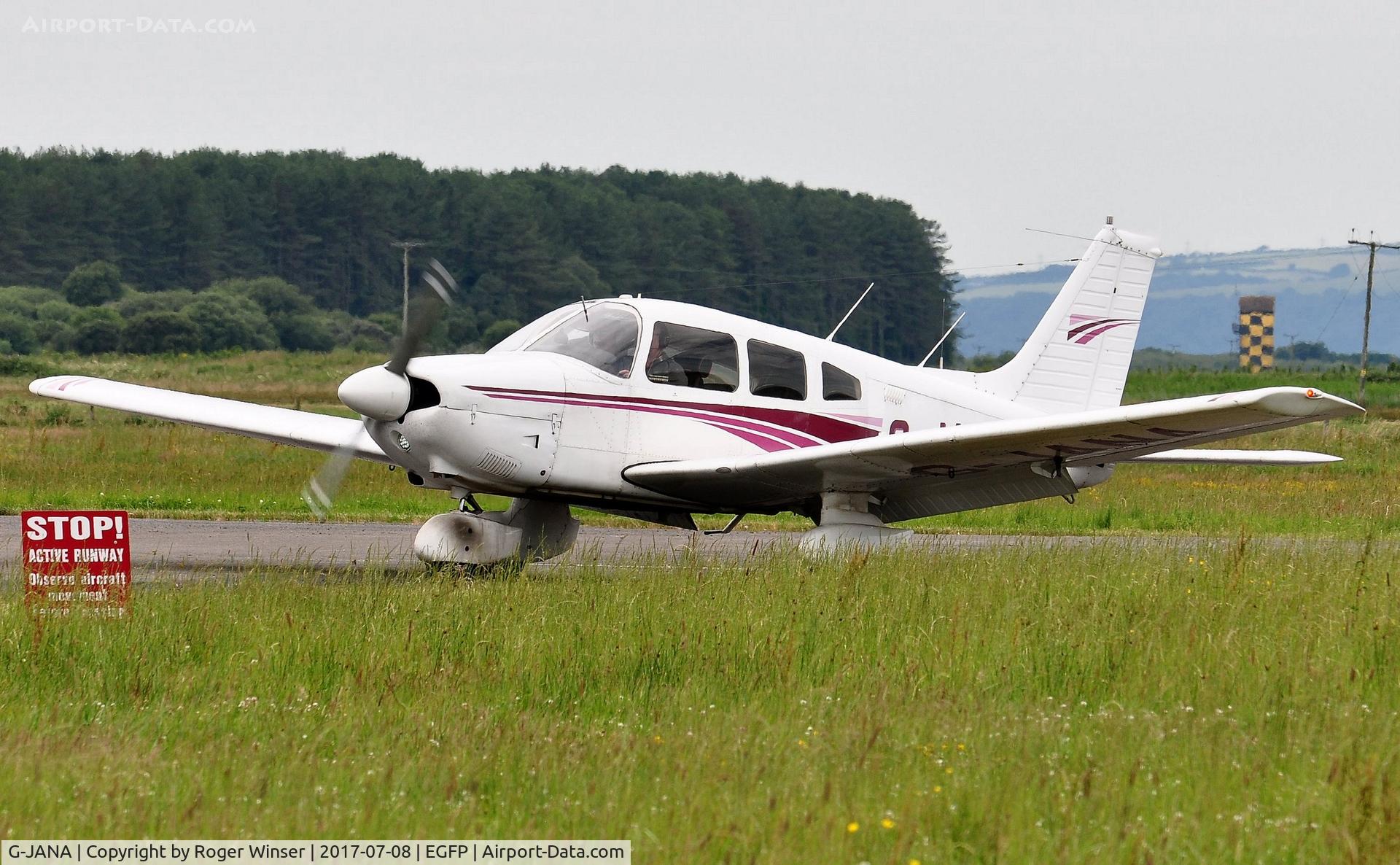 G-JANA, 1979 Piper PA-28-181 Cherokee Archer II C/N 28-7990483, Visiting Archer II.
