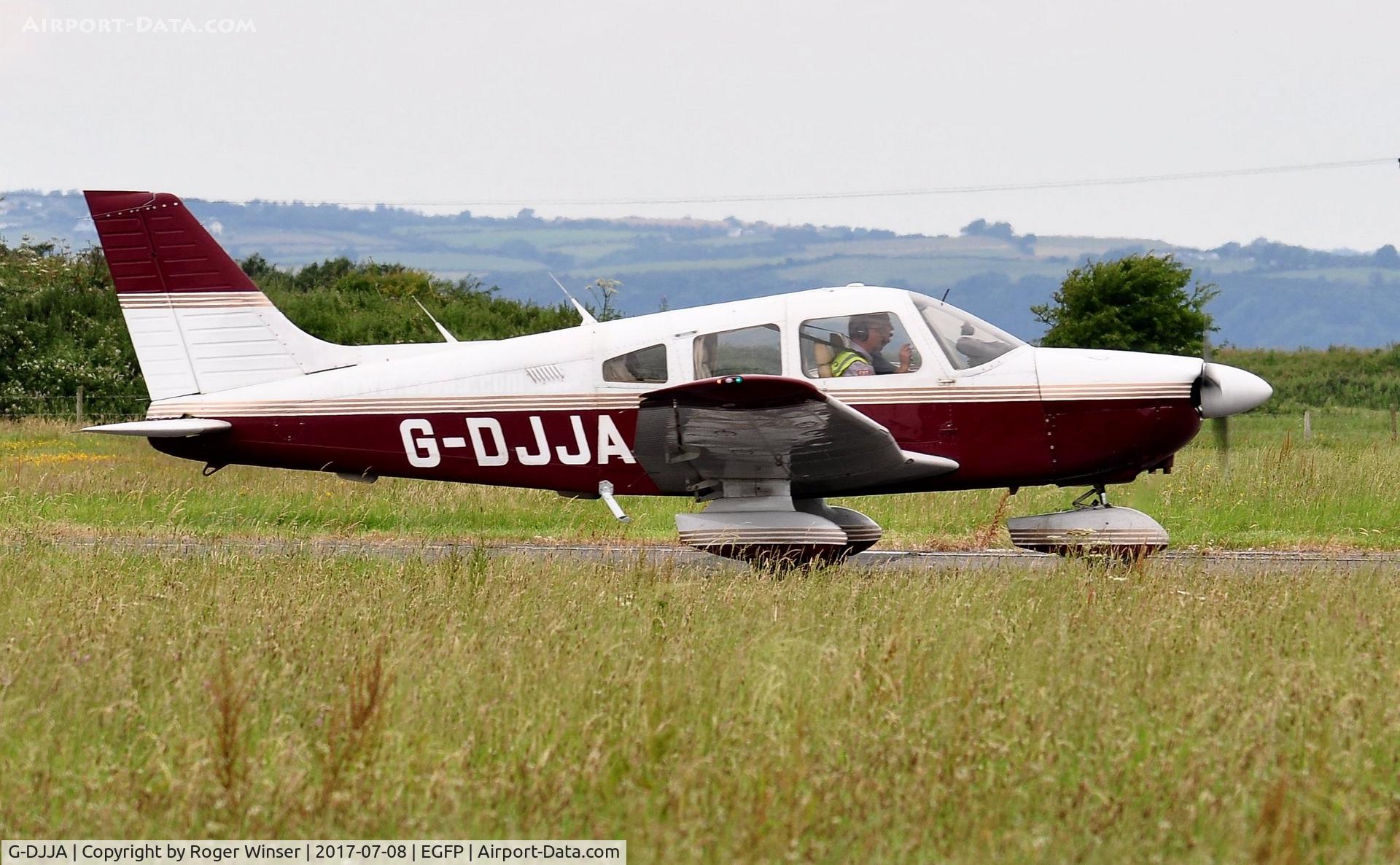 G-DJJA, 1984 Piper PA-28-181 Cherokee Archer II C/N 28-8490014, Visiting Archer II.