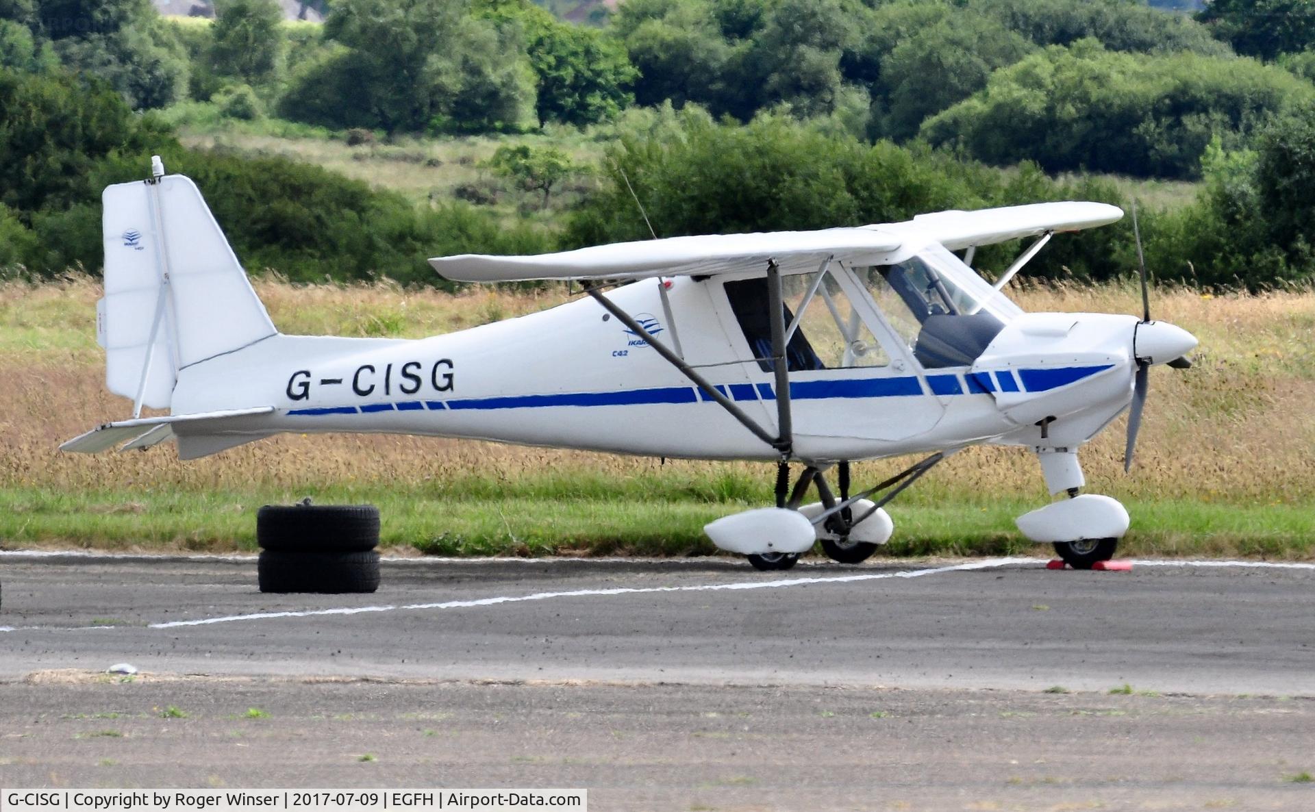 G-CISG, 2015 Comco Ikarus C42 FB80 C/N 1506-7397, Visiting C42.