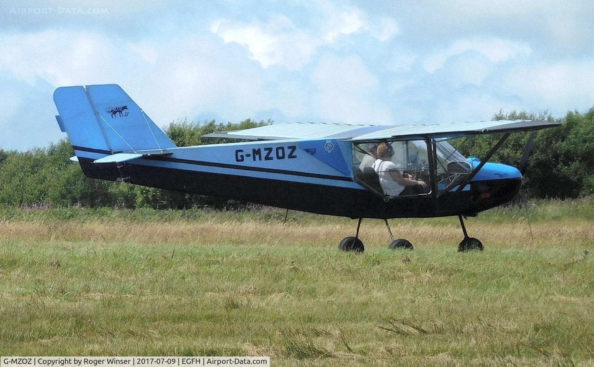 G-MZOZ, 1998 Rans S-6ESD XL Coyote II C/N PFA 204-13168, Visiting Coyote II.
