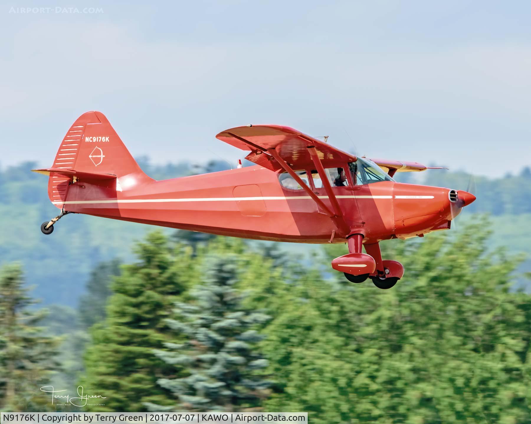 N9176K, 1947 Stinson 108-1 Voyager C/N 108-2176, 2017 Arlington Fly-In