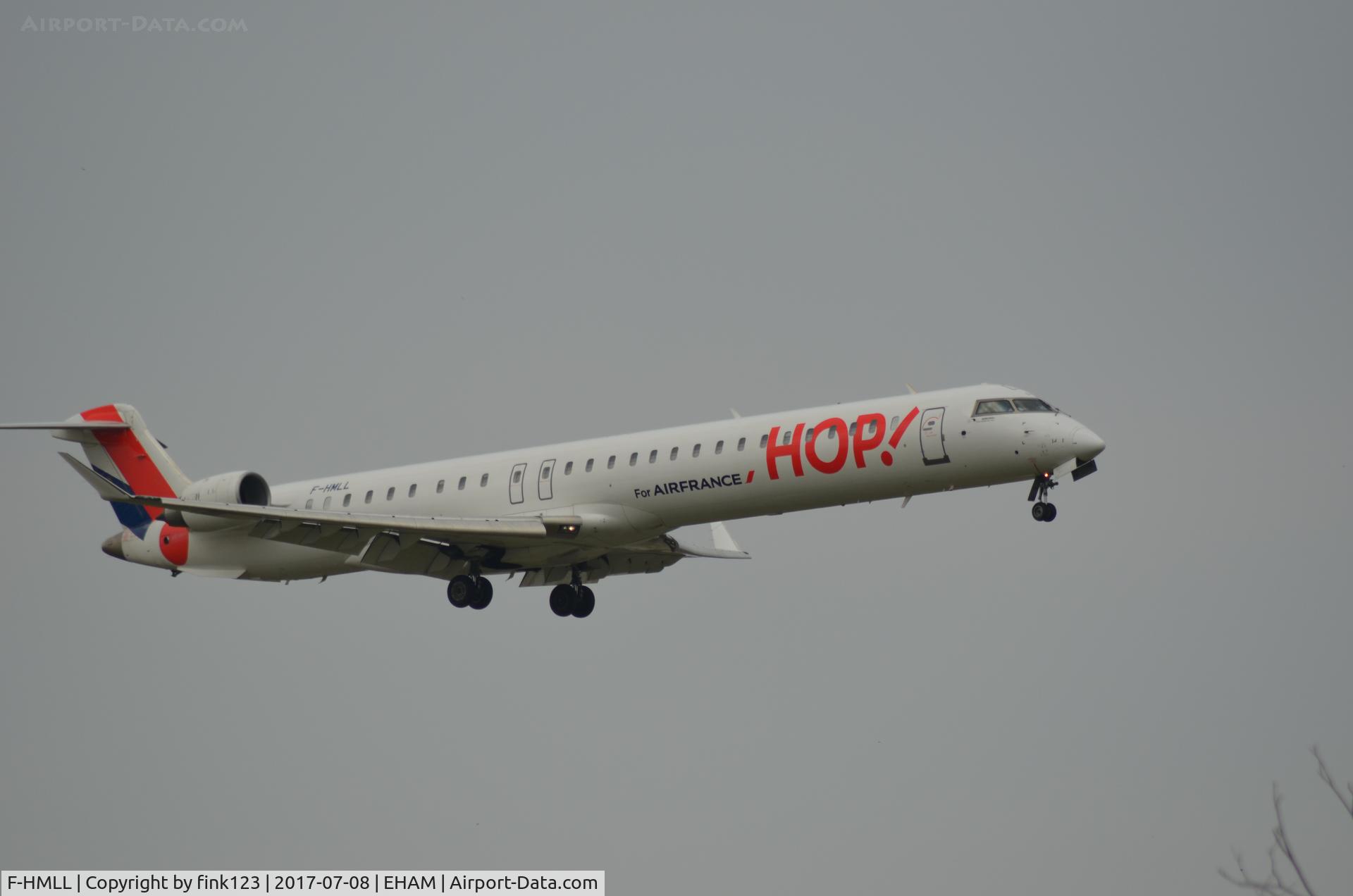 F-HMLL, 2011 Bombardier CRJ-1000EL NG (CL-600-2E25) C/N 19017, HOP CRJ1000