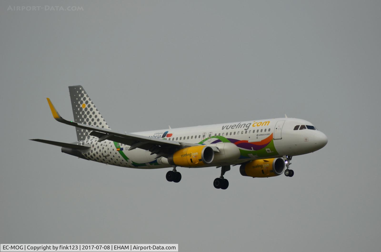 EC-MOG, 2016 Airbus A320-232 C/N 7402, VUELING A320