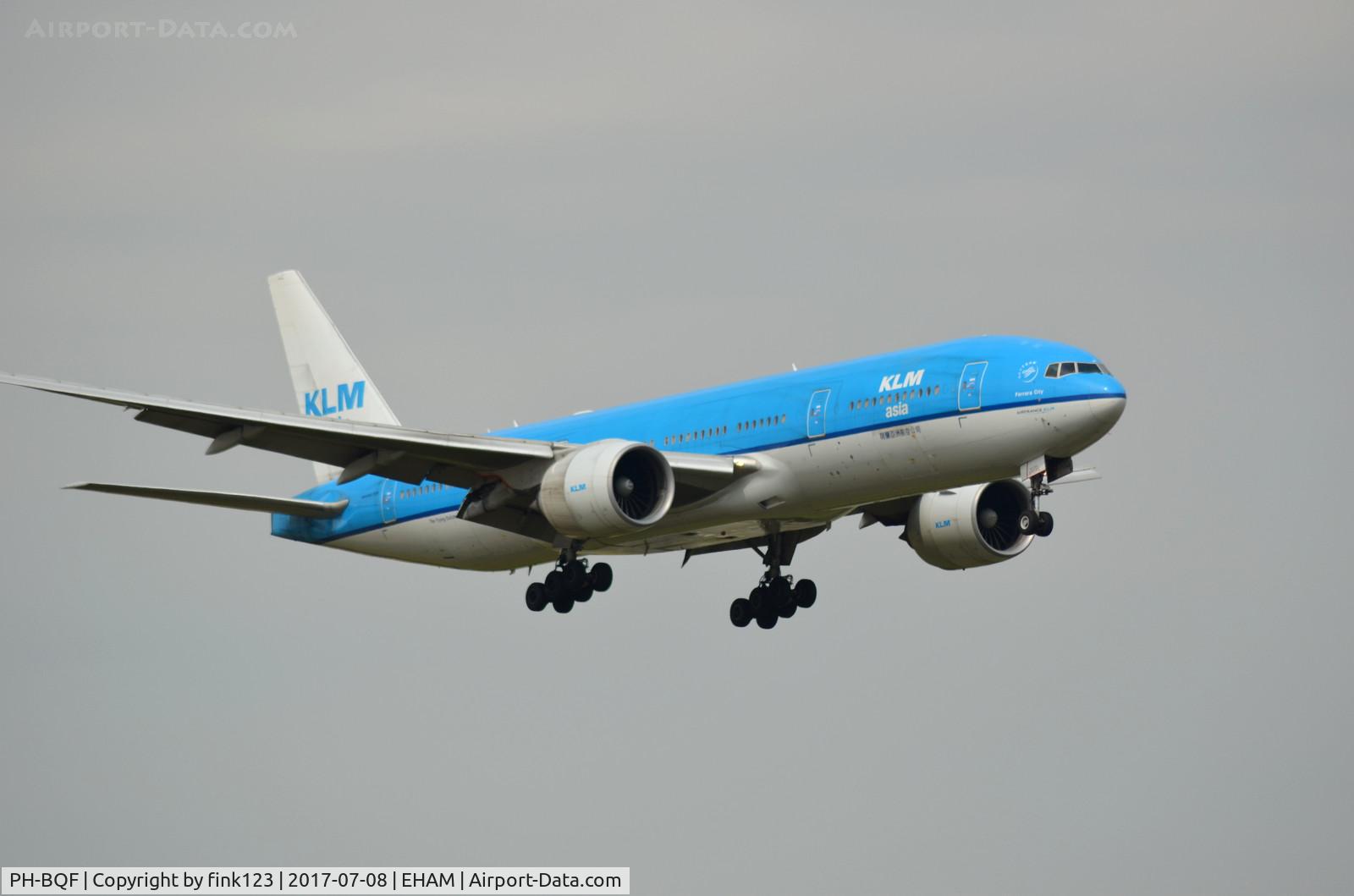 PH-BQF, 2004 Boeing 777-206/ER C/N 29398, KLM 777