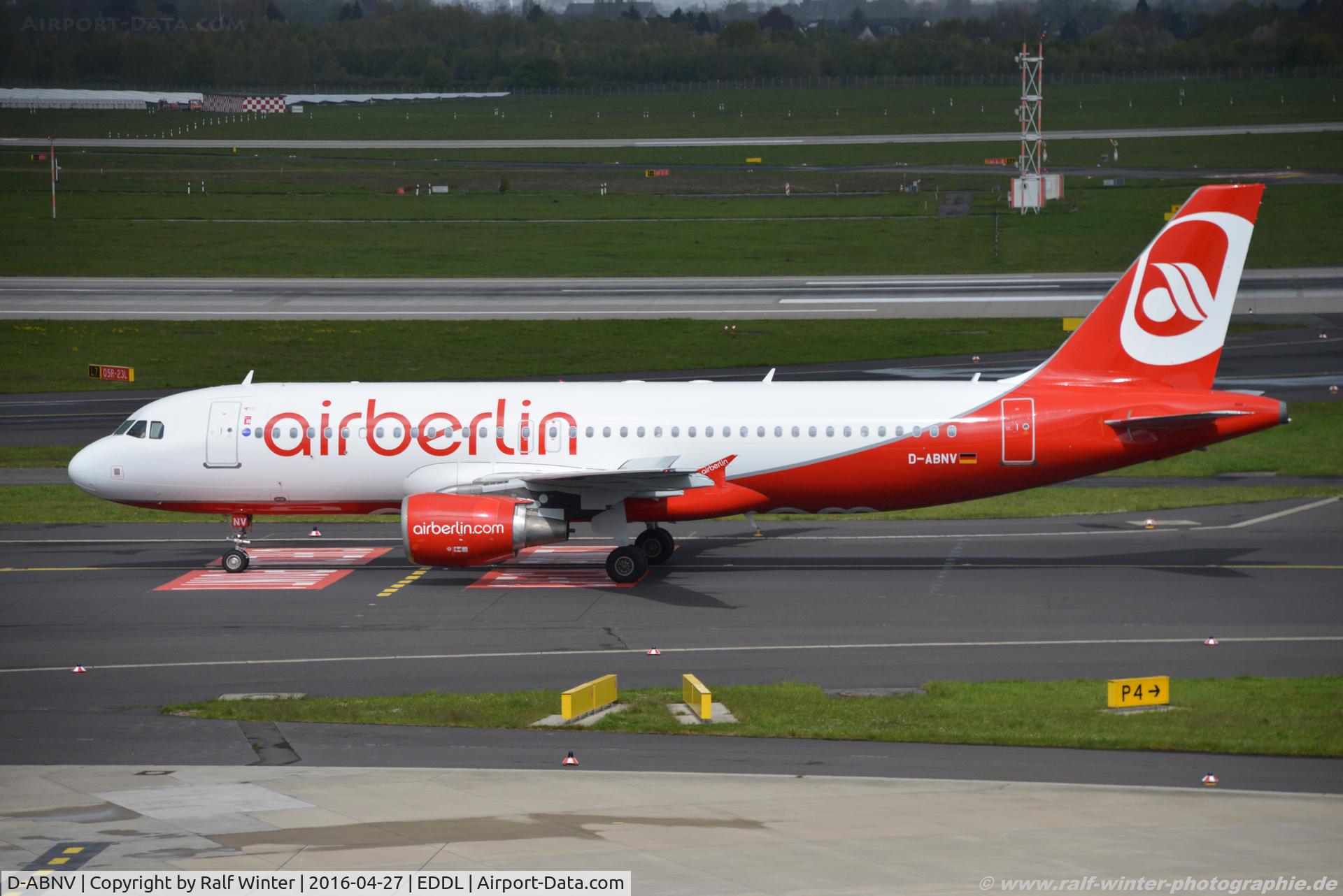 D-ABNV, 2005 Airbus A320-214 C/N 2606, Airbus A320-214 - AB BER Air Berlin - 2606 - D-ABNV - 27.04.2016 - DUS