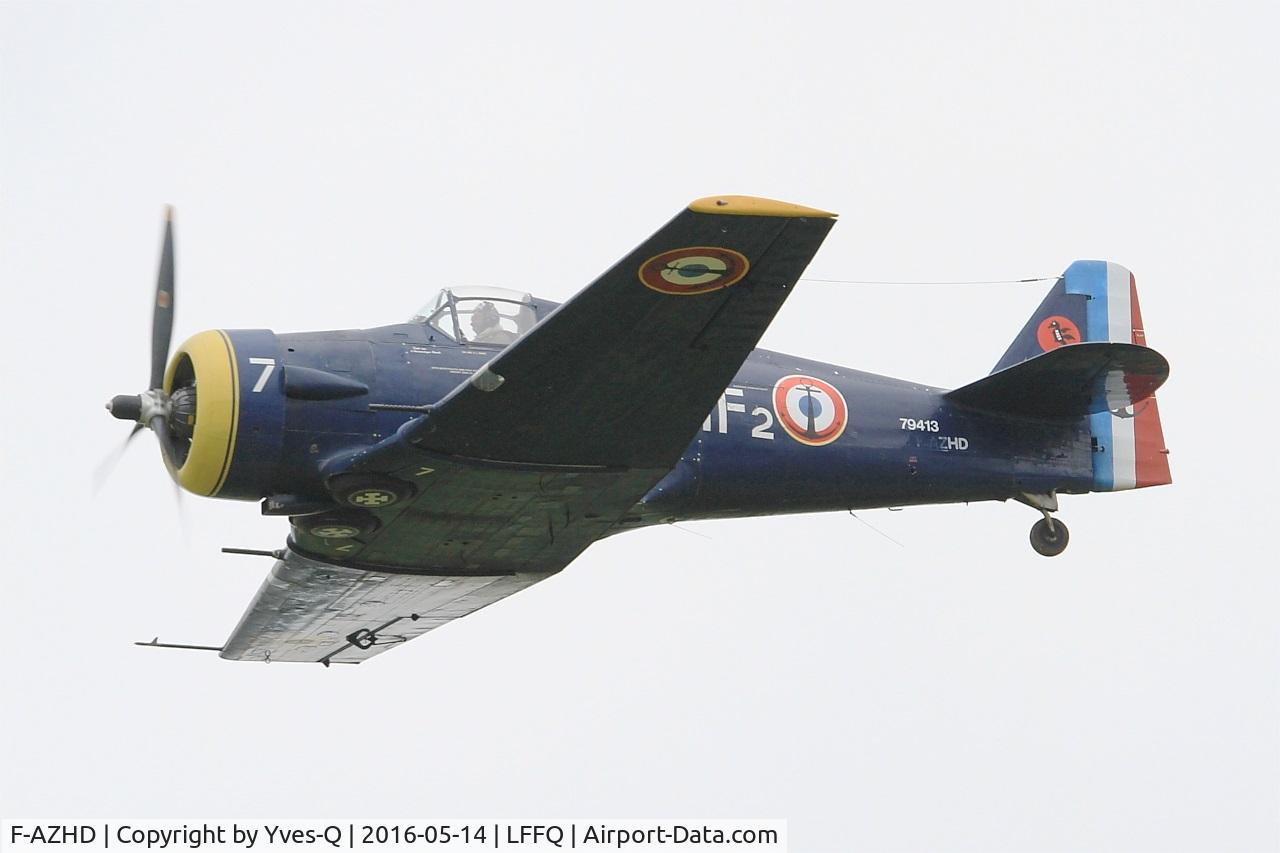 F-AZHD, North American NA-68 C/N SA-30, North American NA-68, On display, La Ferté-Alais (LFFQ) Air show 2016