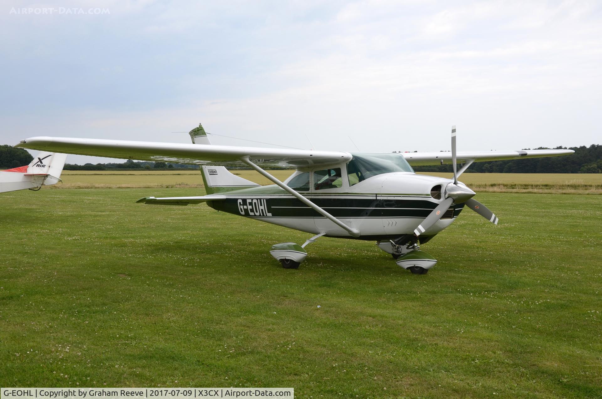 G-EOHL, 1968 Cessna 182L Skylane C/N 182-59279, Parked at Northrepps.