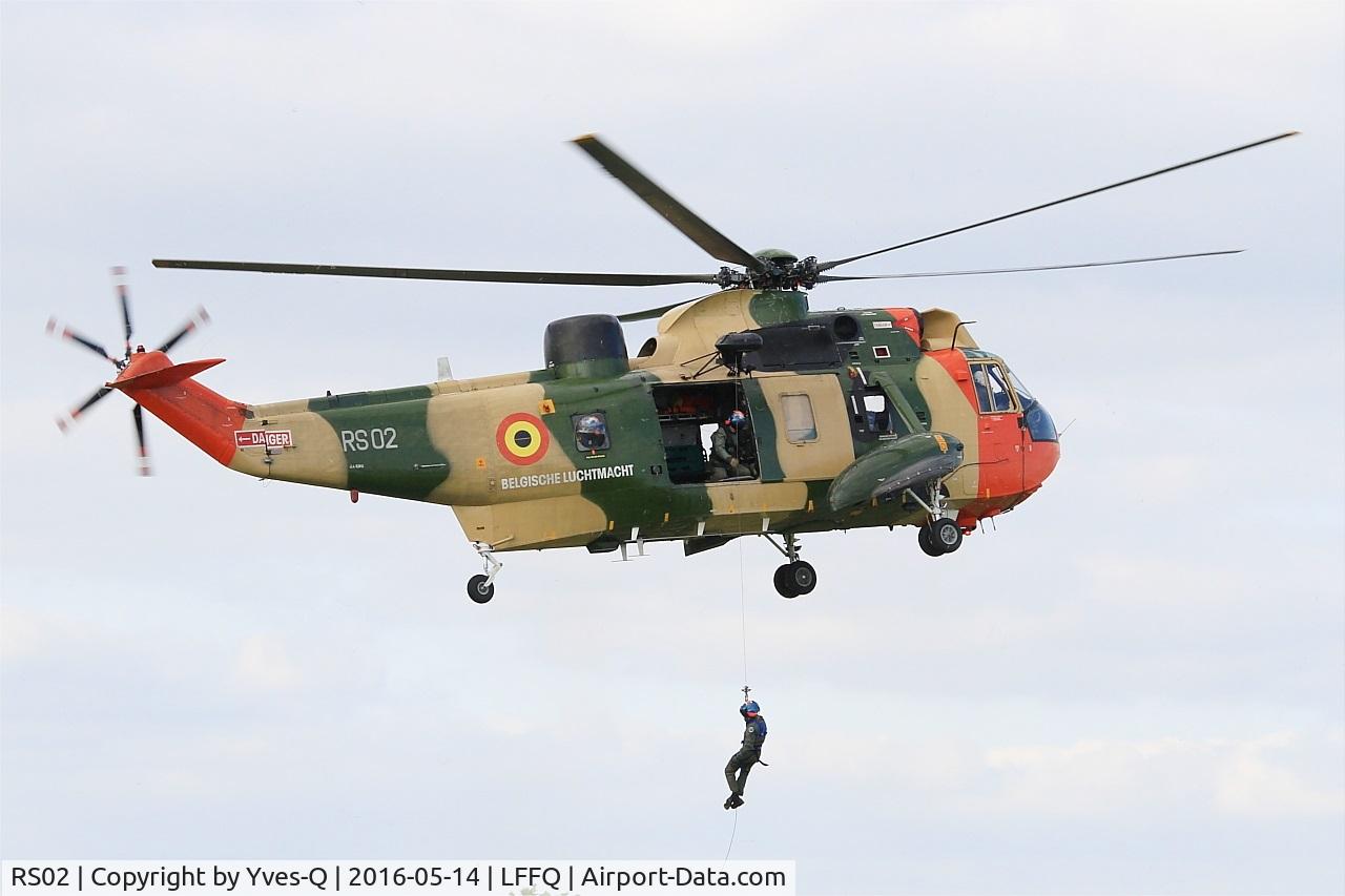 RS02, 1976 Westland Sea King Mk.48 C/N WA832, Westland Sea King Mk.48, On display, La Ferté-Alais airfield (LFFQ) Air show 2016