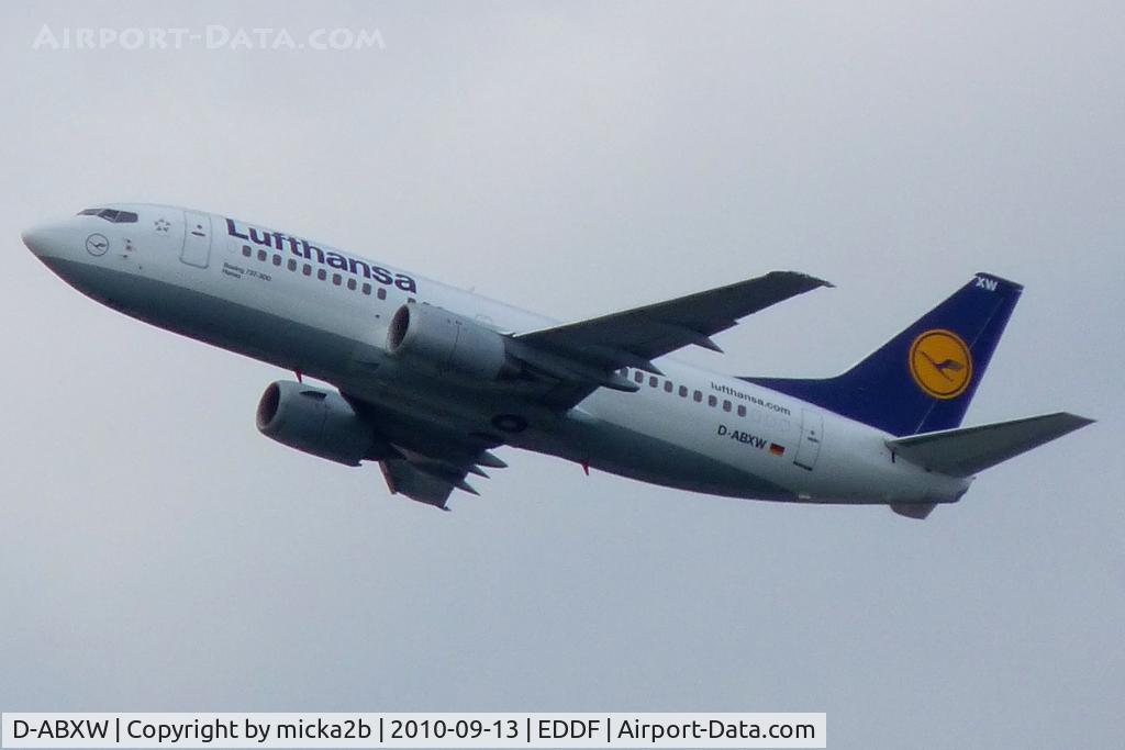 D-ABXW, 1989 Boeing 737-330 C/N 24561, Take off