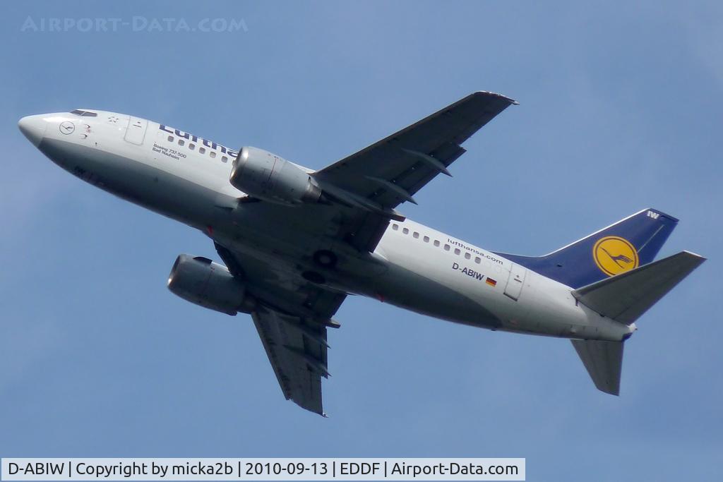 D-ABIW, 1991 Boeing 737-530 C/N 24945, Take off