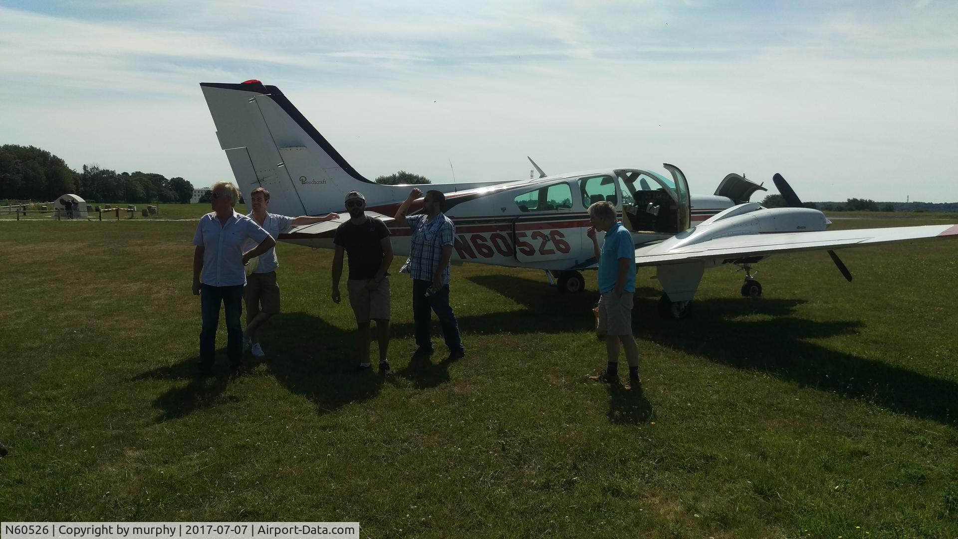 N60526, 1979 Beech E-55 Baron C/N TE-1159, St. Omer