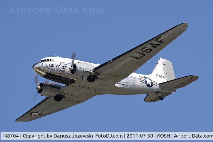 N8704, 1944 Douglas DC3C-S4C4G (TC-47B-30-DK) C/N 33048, Douglas DC-3C-S4C4G Yankee Doodle Dandy CN 33048 - Yankee Air Museum, N8704