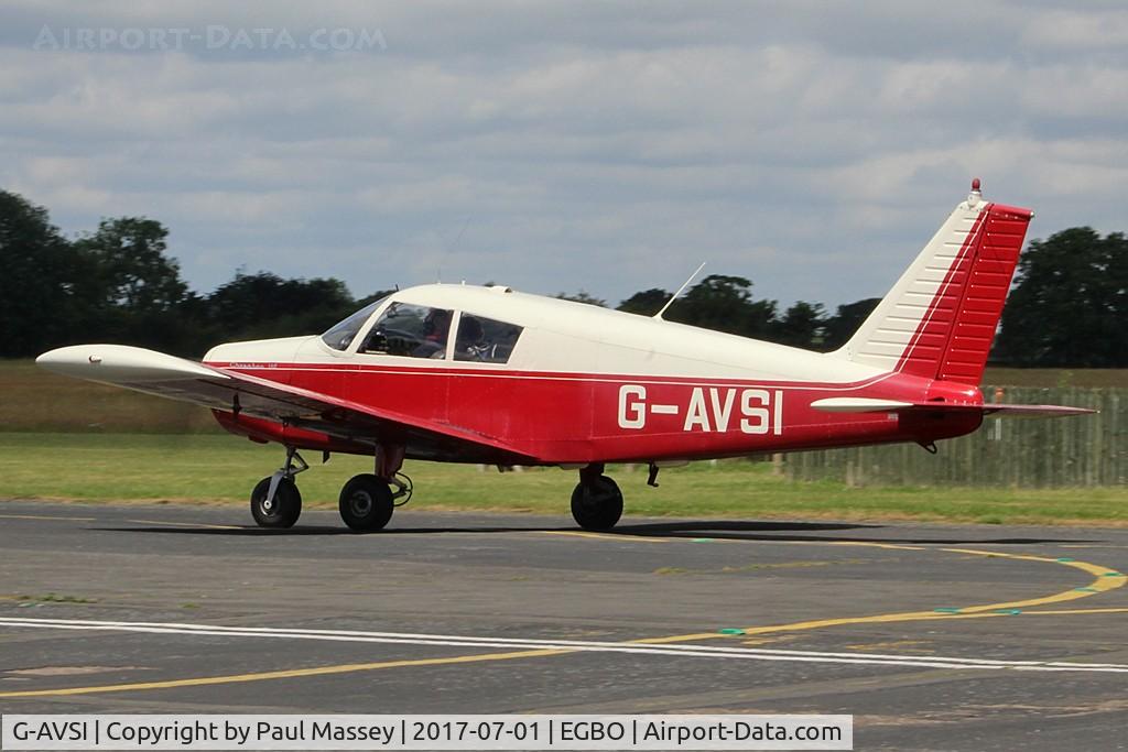 G-AVSI, 1967 Piper PA-28-140 Cherokee C/N 28-23148, Visiting aircraft.