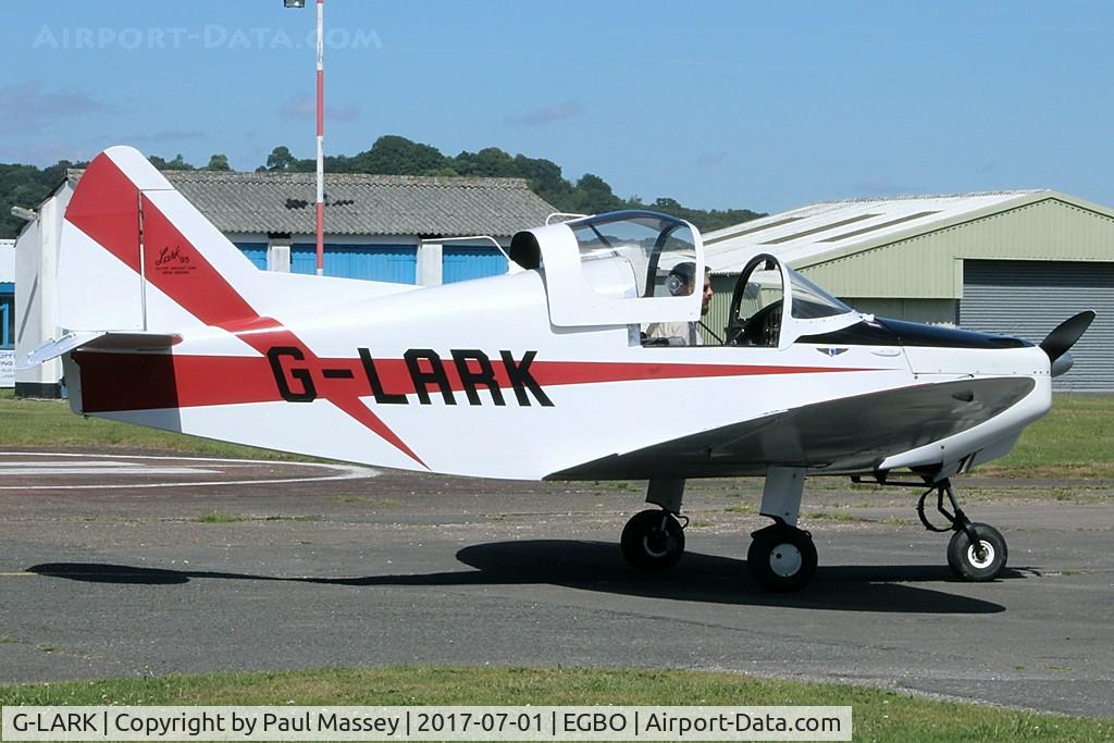 G-LARK, 1970 Helton Lark 95 C/N 9517, Visiting aircraft. Ex:-N5017J.