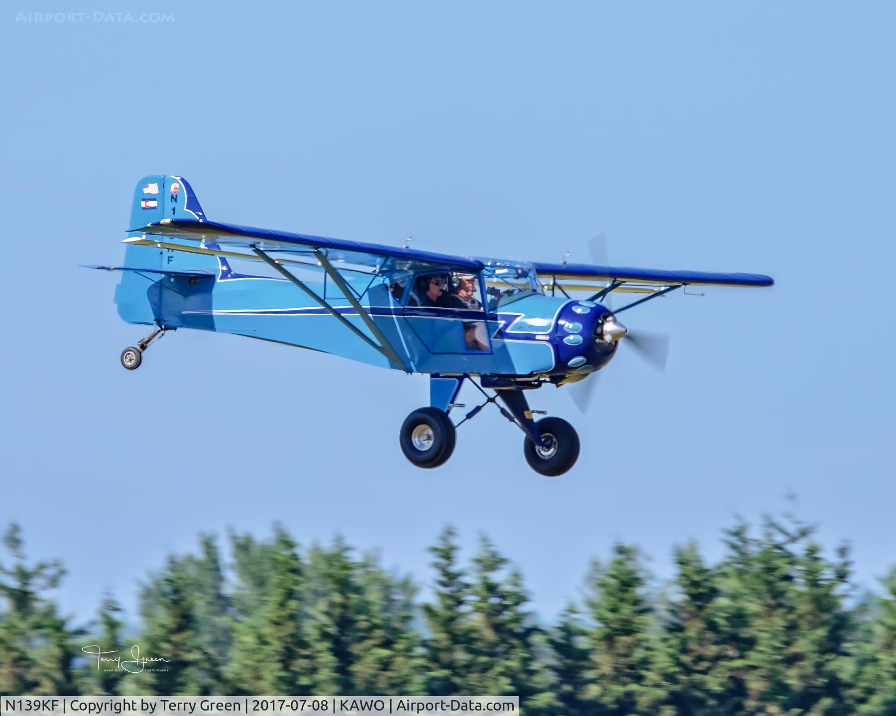 N139KF, 1993 Denney Kitfox Model 4 Speedster C/N KCS139, 2017 Arlington Fly-In