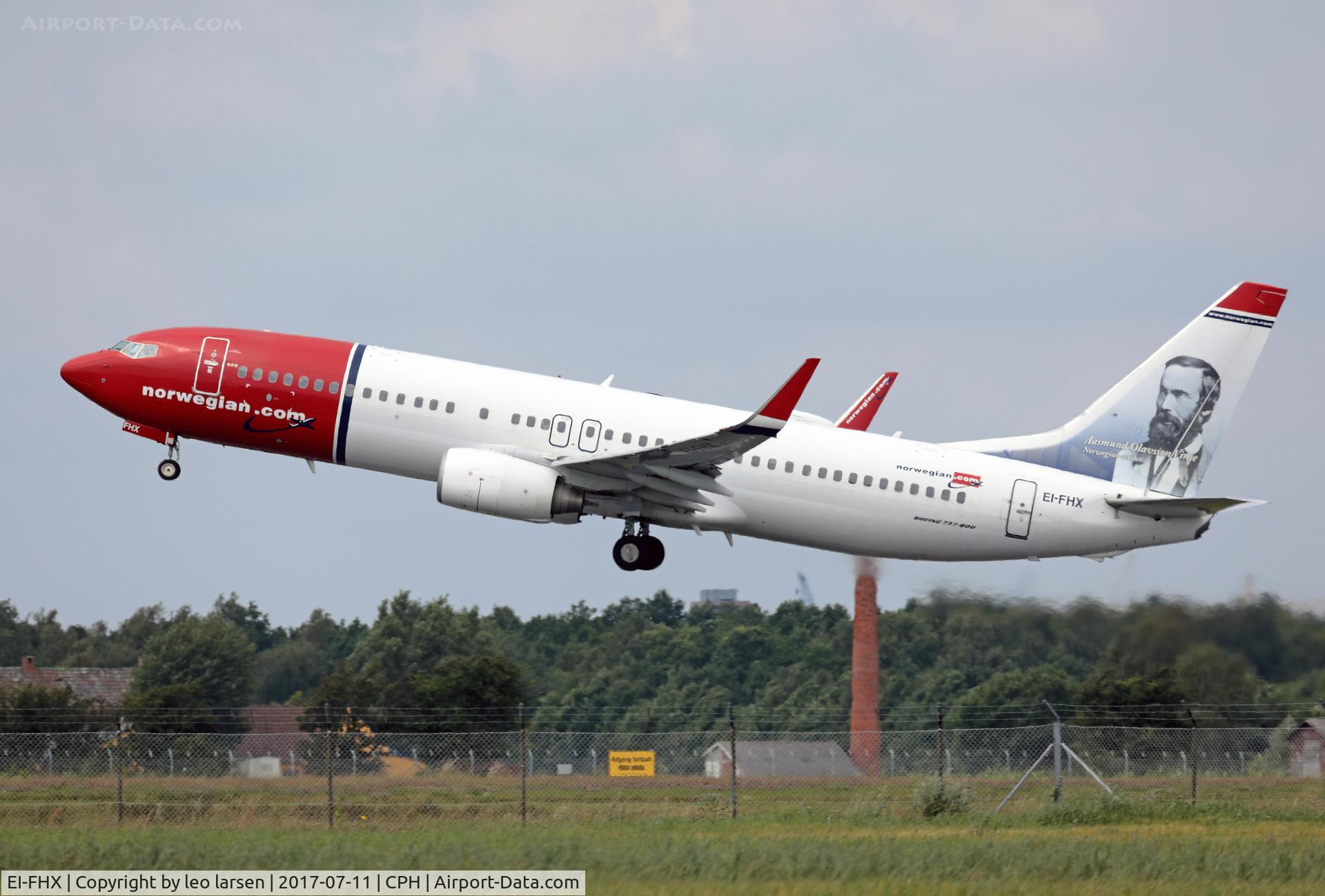 EI-FHX, 2010 Boeing 737-8JP C/N 40866, Copenhagen 11.7.2017