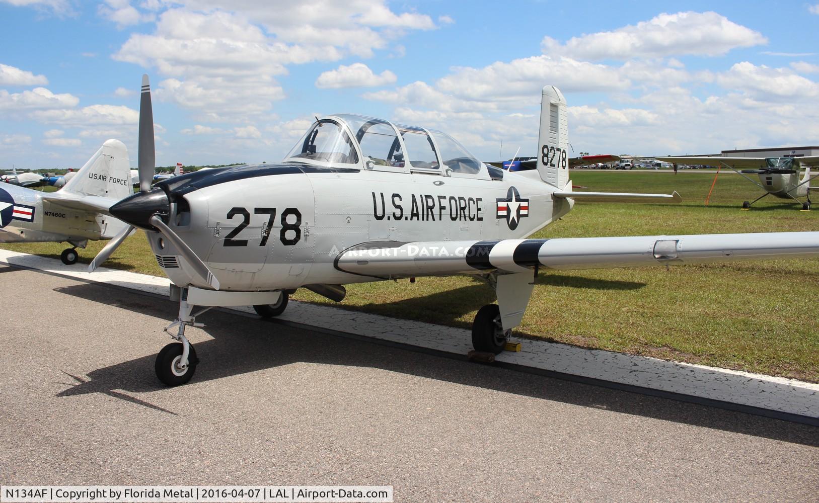 N134AF, 1953 Beech T-34A (A45) Mentor Mentor C/N G-100, Beech T-34