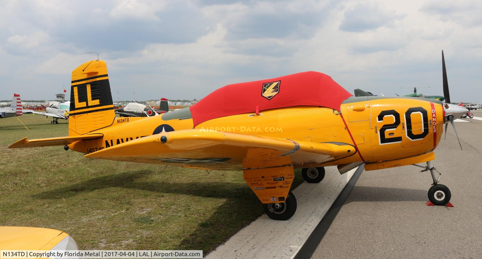 N134TD, Beech T-34B C/N BG-79, T-34B
