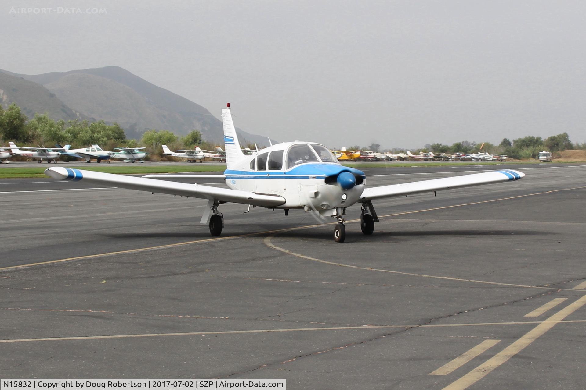 N15832, 1972 Piper PA-28R-200 Arrow IV C/N 28R-7335093, 1972 Piper PA-28R-200 ARROW IV, Lycoming IO-360-C1C 200 Hp, taxi back