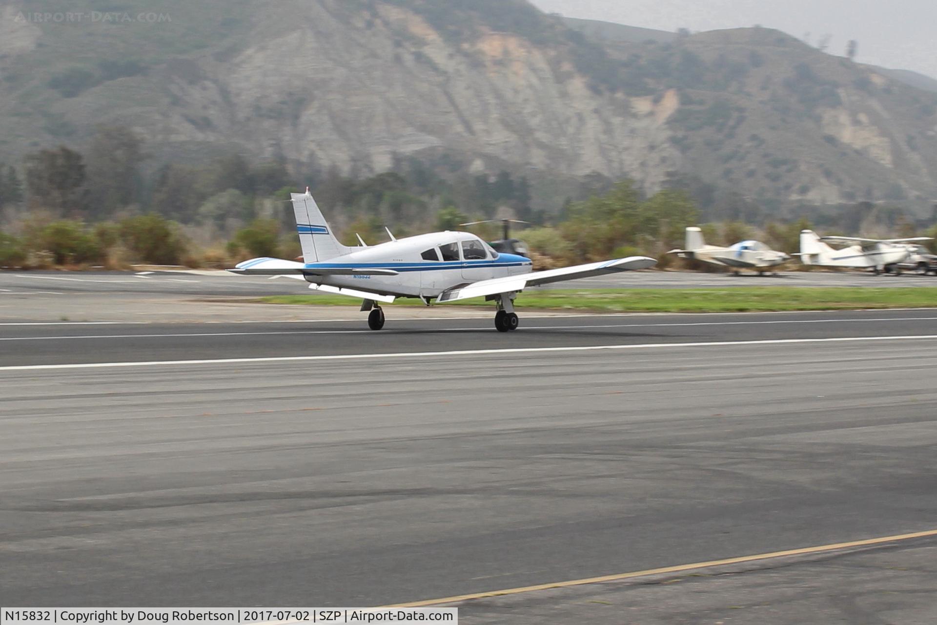 N15832, 1972 Piper PA-28R-200 Arrow IV C/N 28R-7335093, 1972 Piper PA-28R-200 ARROW IV, Lycoming IO-360-C1C 200 Hp, landing roll Rwy 22