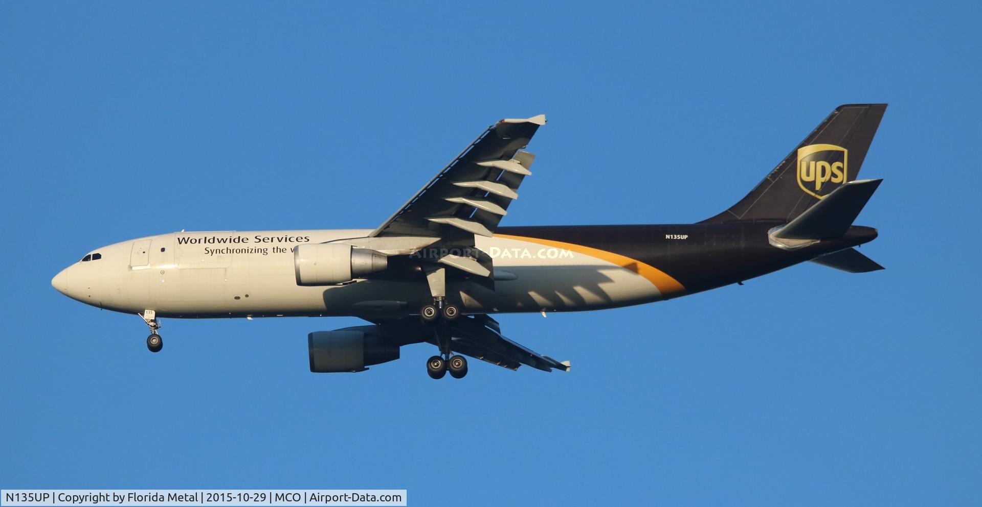 N135UP, 2001 Airbus A300F4-622R C/N 0818, UPS A300