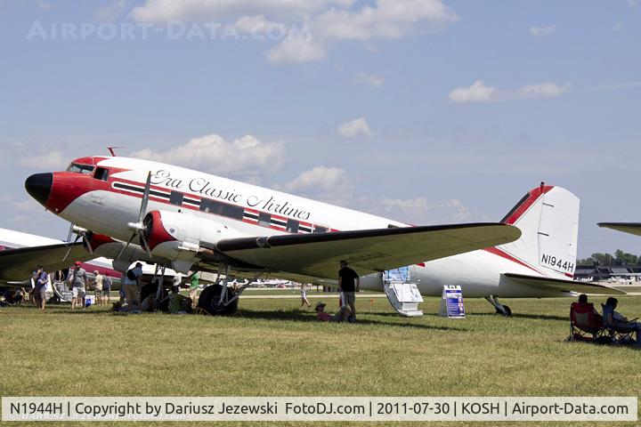 N1944H, 1945 Douglas DC-3C (C-47B-50-DK) C/N 34378, Douglas DC-3C CN 34378, N1944H