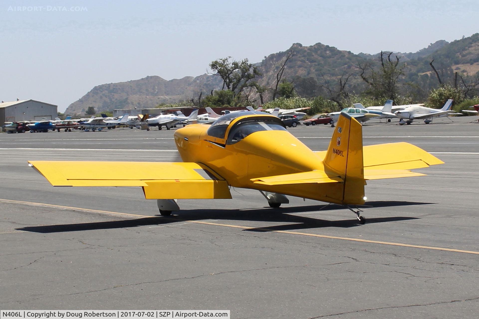 N406L, 2008 Vans RV-6 C/N 936, Provo PROVO 6, Lycoming O-320 160 Hp, Young Eagles flight, taxi