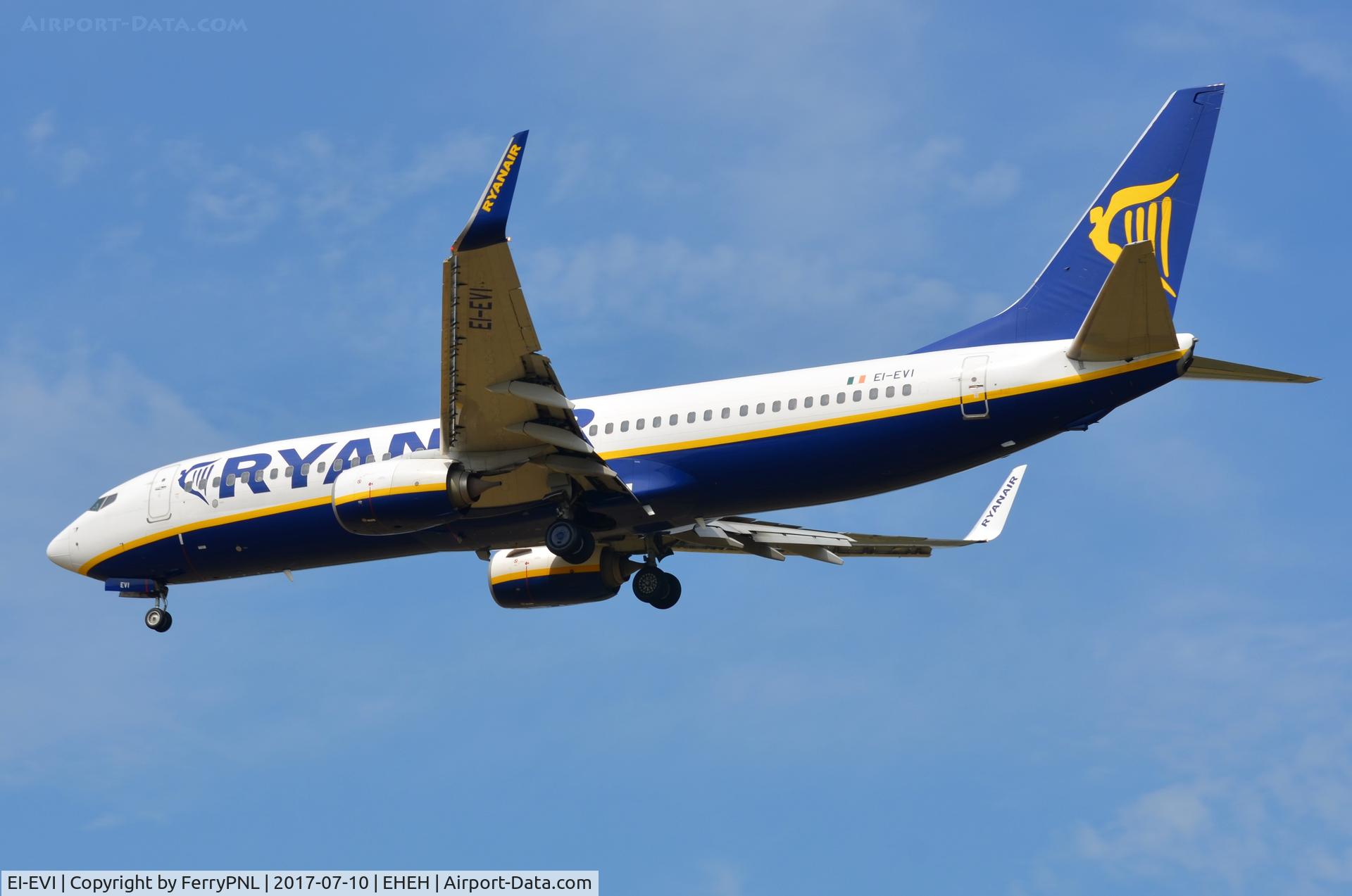 EI-EVI, 2012 Boeing 737-8AS C/N 38502, Ryanair B738 arriving