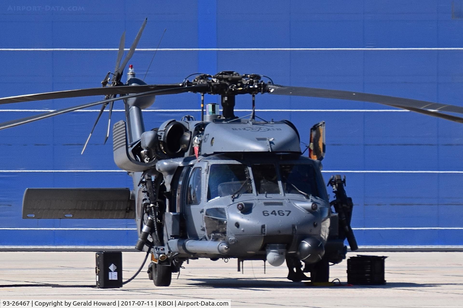 93-26467, 1993 Sikorsky MH-60L Pave Hawk C/N unknown, Parked on Idaho ANG ramp.  210th RQS, Alaska ANG.