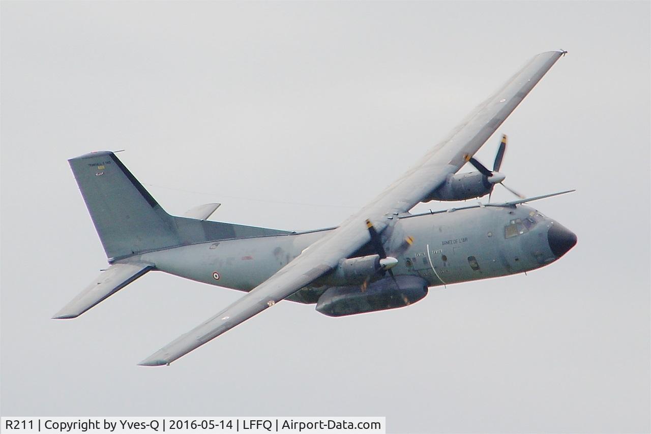 R211, Transall C-160R C/N 214, Transall C-160R, On display, La Ferté-Alais airfield (LFFQ) Air show 2016