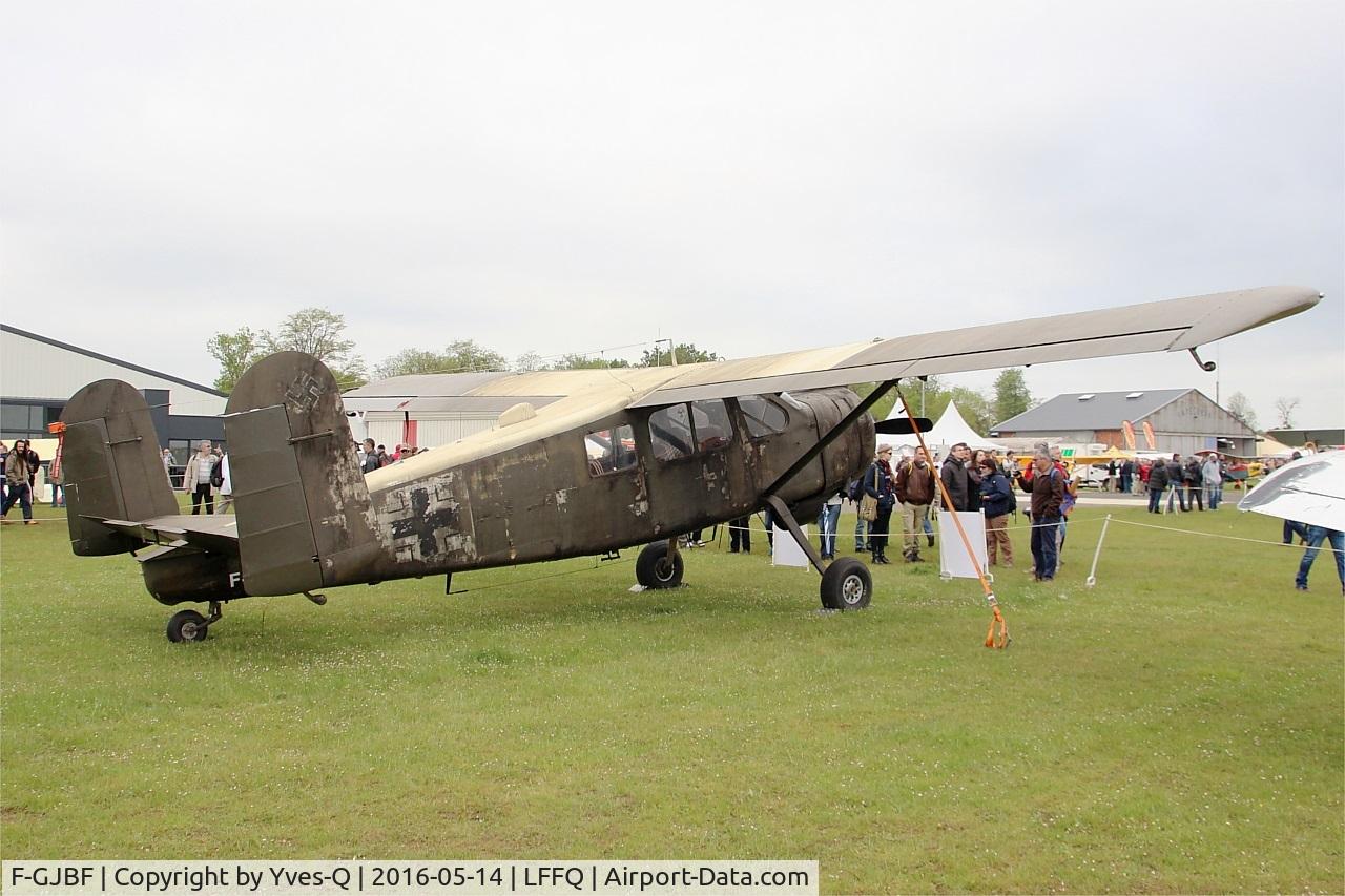 F-GJBF, Max Holste MH-1521C-1 Broussard C/N 13, Max Holste MH-1521C-1 Broussard, Static display, La Ferté-Alais airfield (LFFQ) Air show 2016