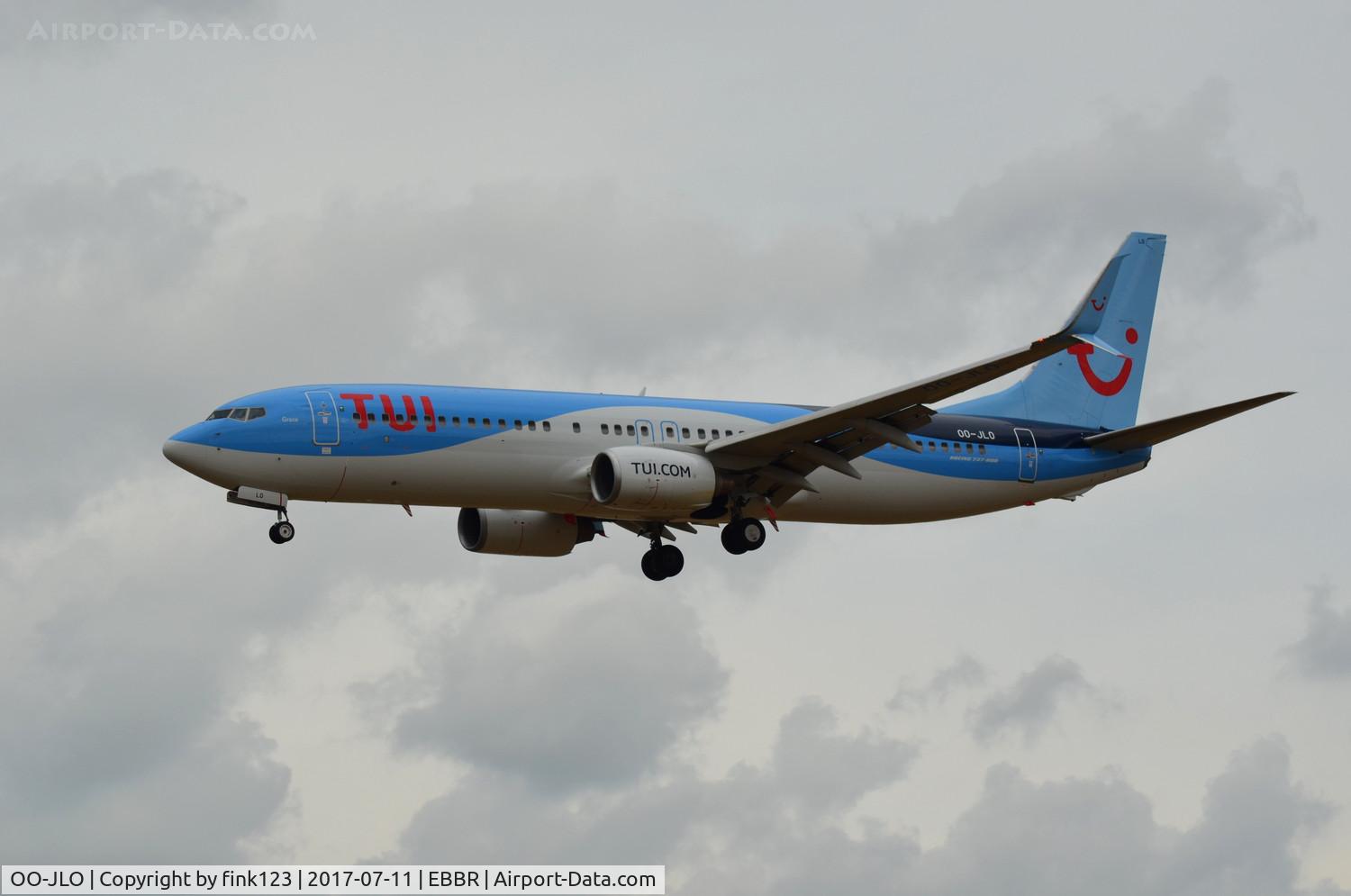OO-JLO, 2007 Boeing 737-8K5 C/N 34692, TUI 737
