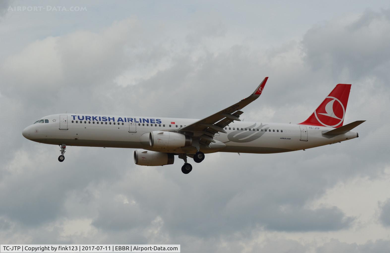 TC-JTP, 2017 Airbus A321-231 C/N 7516, TURKISH A321