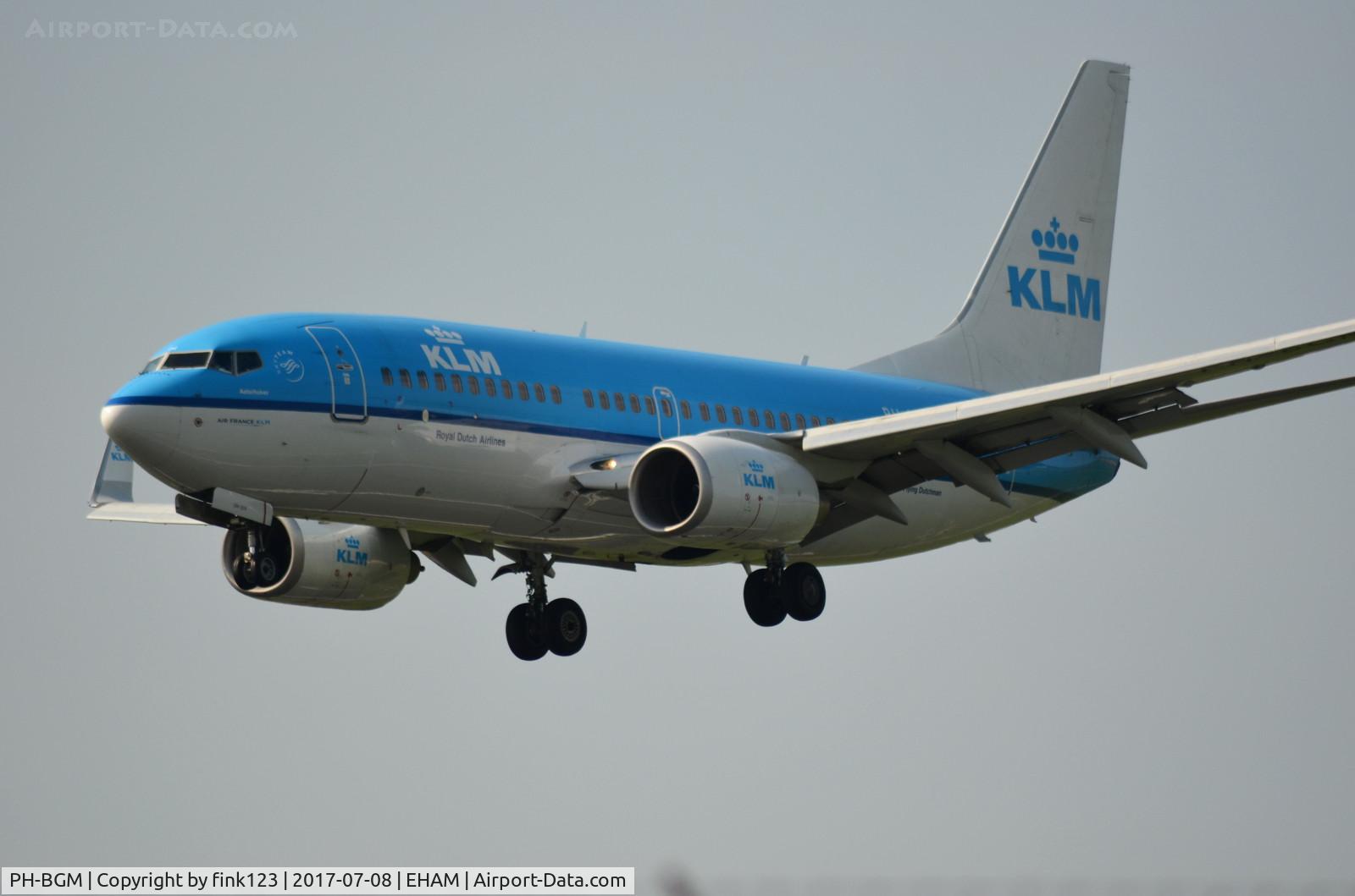 PH-BGM, 2011 Boeing 737-7K2 C/N 39255, KLM 737