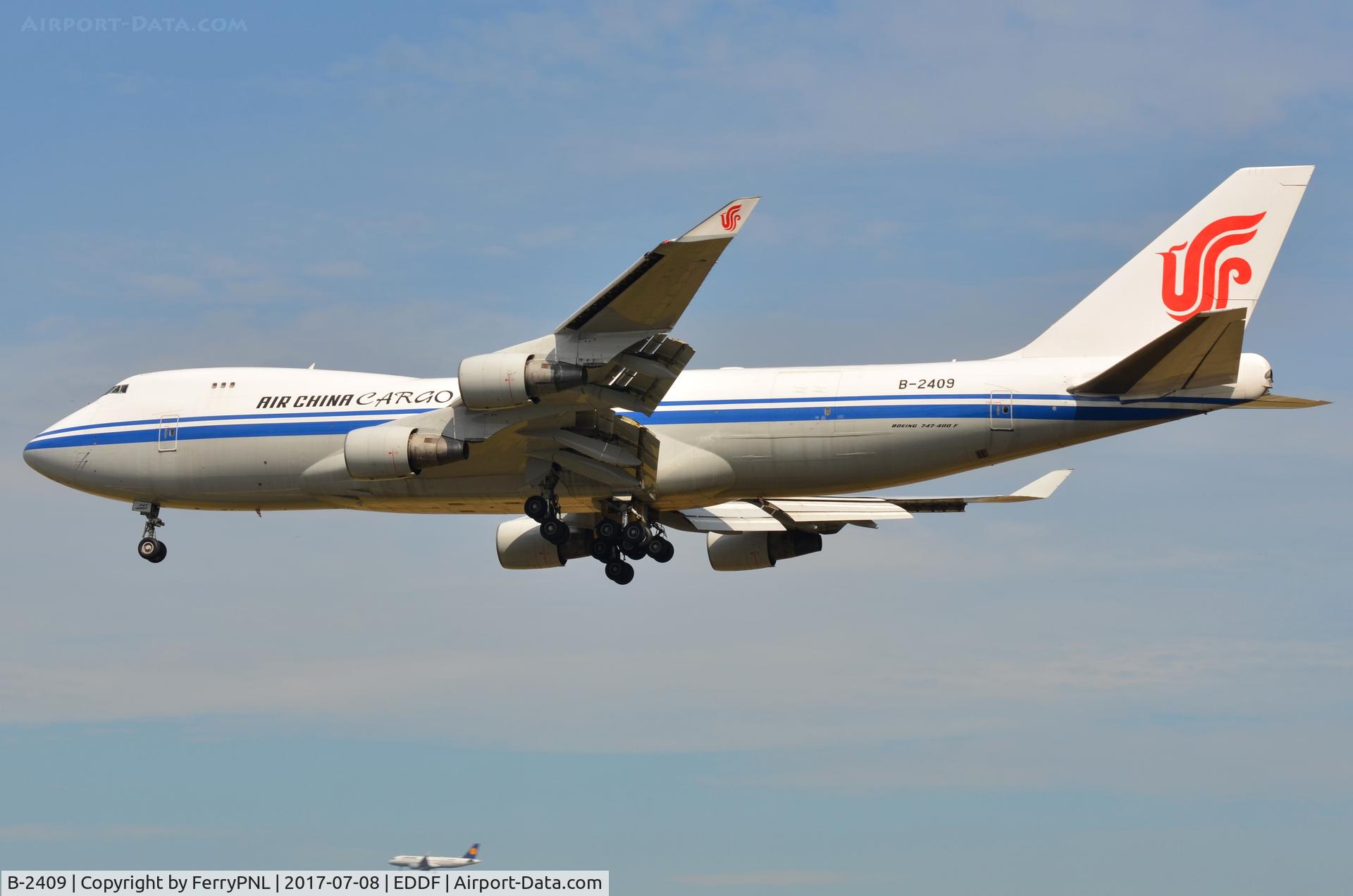 B-2409, Boeing 747-412F/SCD C/N 26560, Arrival of Air China Cargo B744F