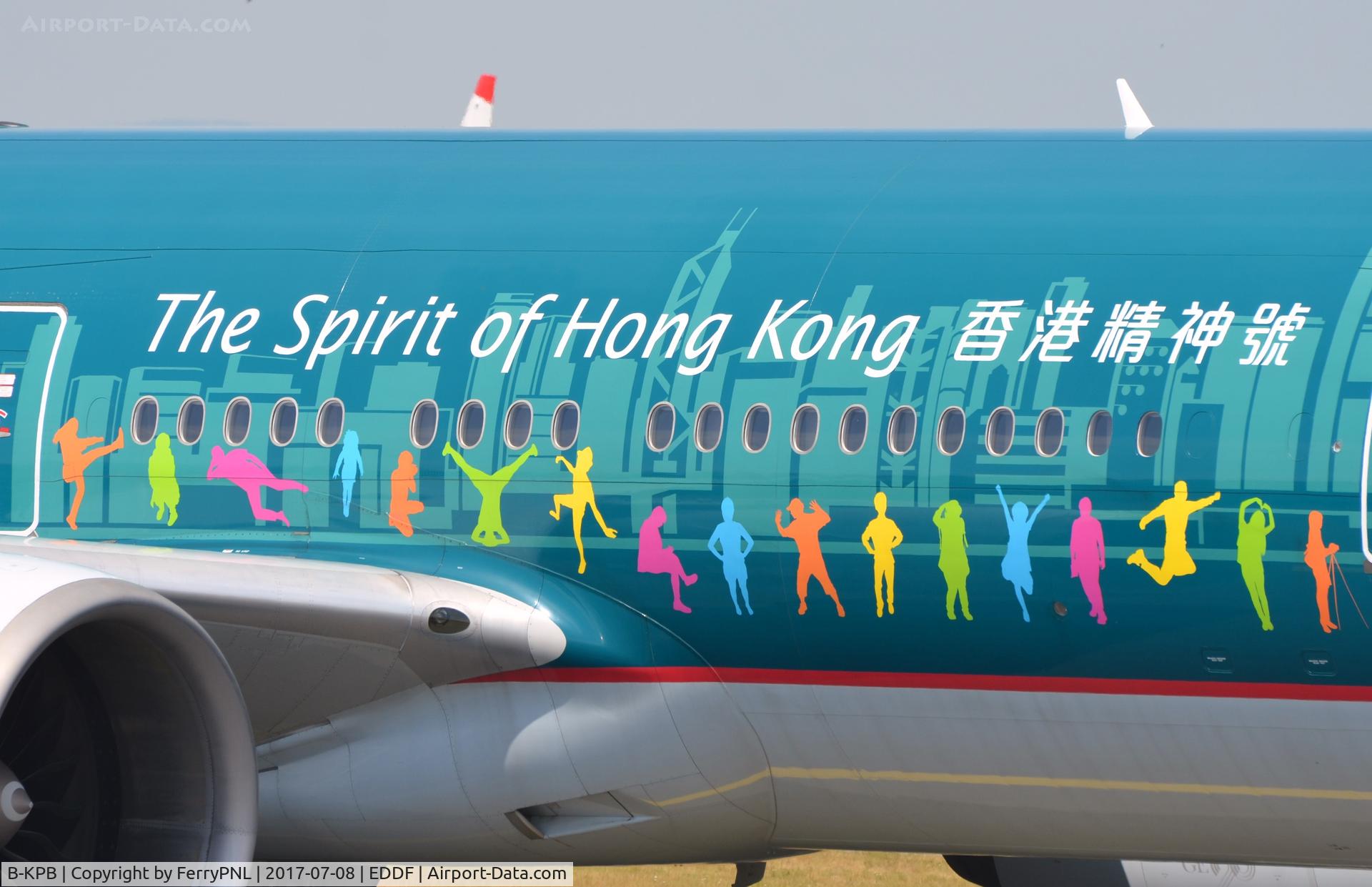 B-KPB, 2007 Boeing 777-367/ER C/N 35299, Spirit of Hong Kong