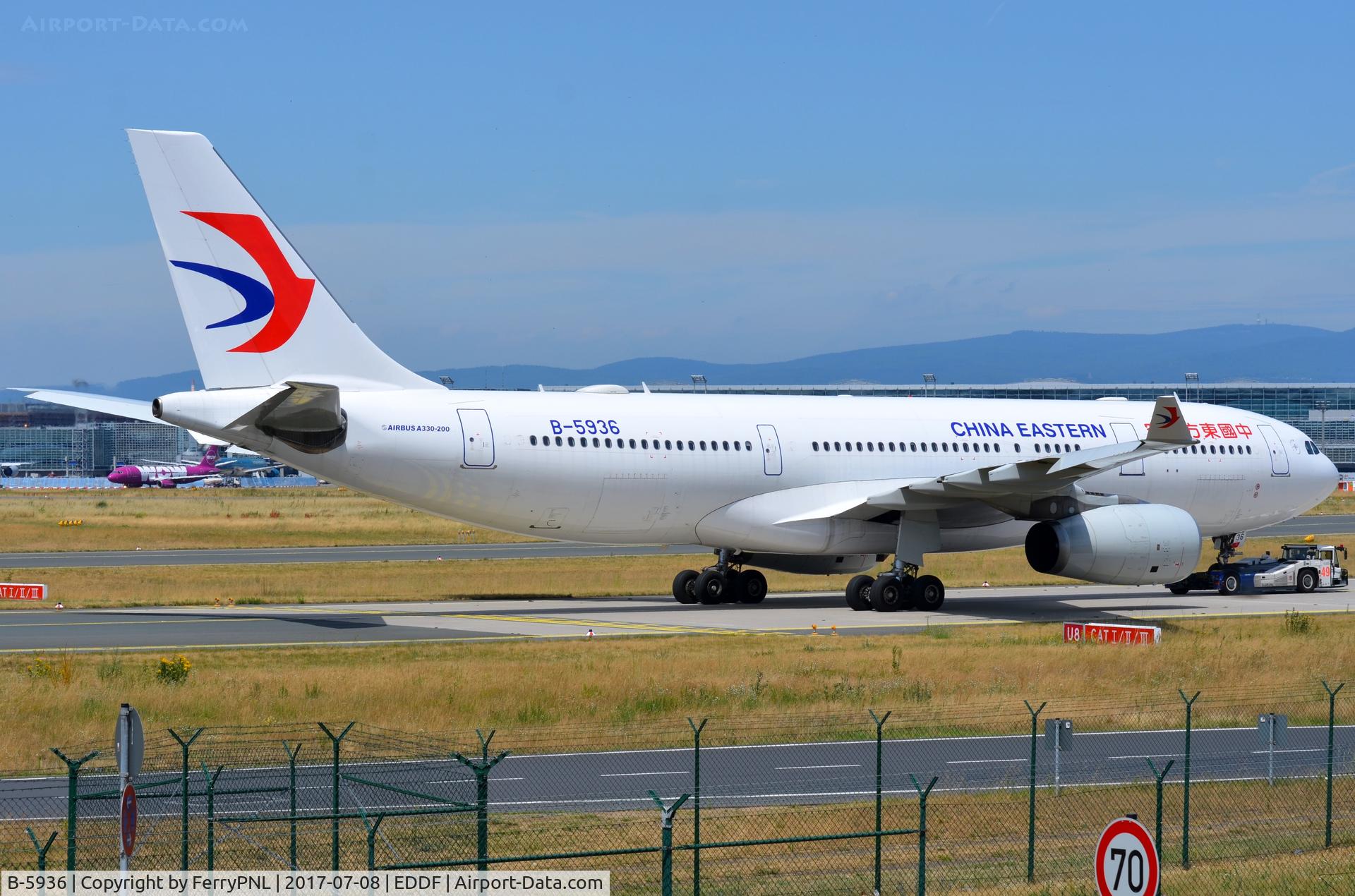 B-5936, 2013 Airbus A330-243 C/N 1461, China Eastern A332