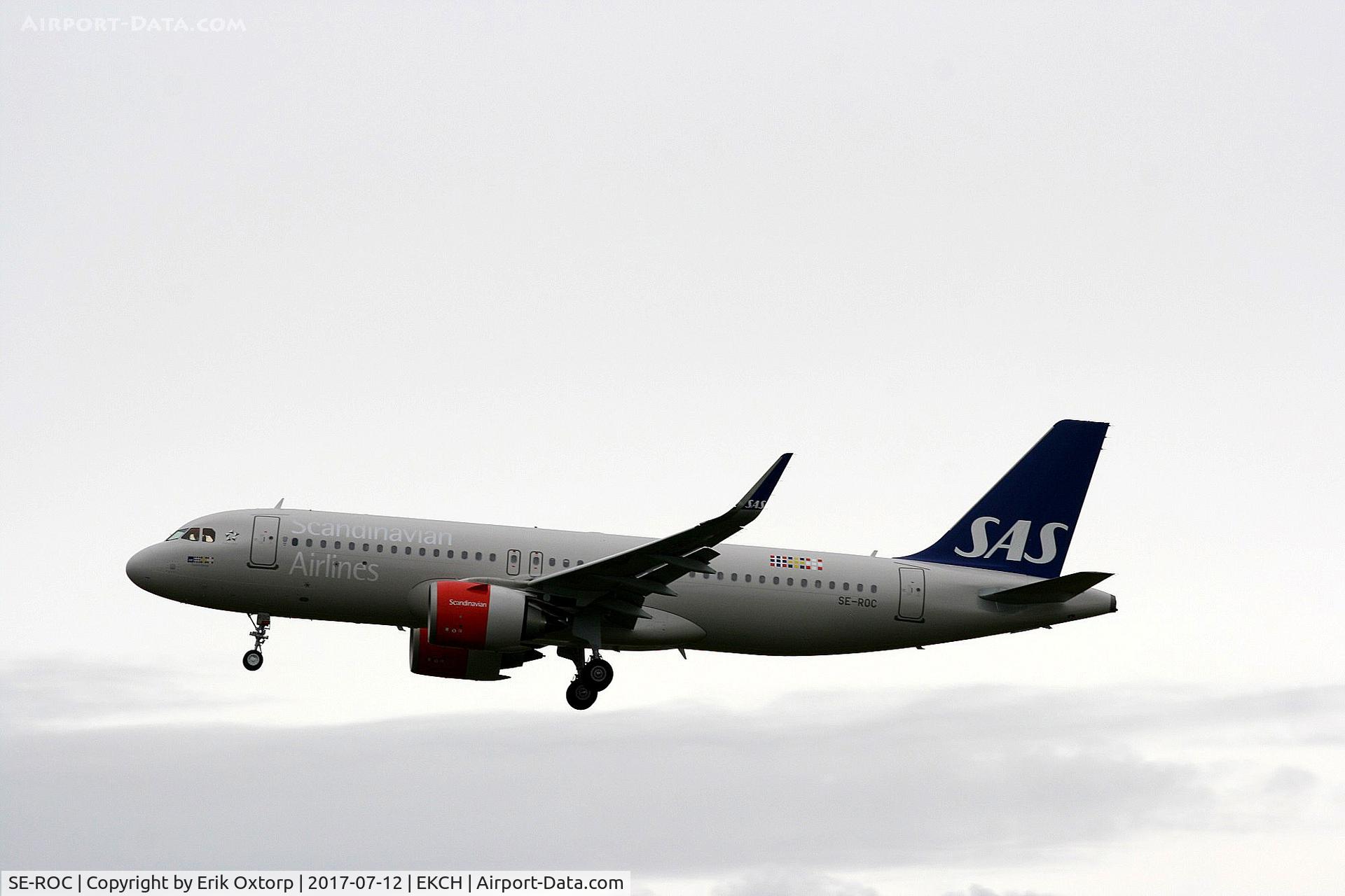 SE-ROC, 2017 Airbus A320-251N C/N 7723, SE-ROC landing rw 22L