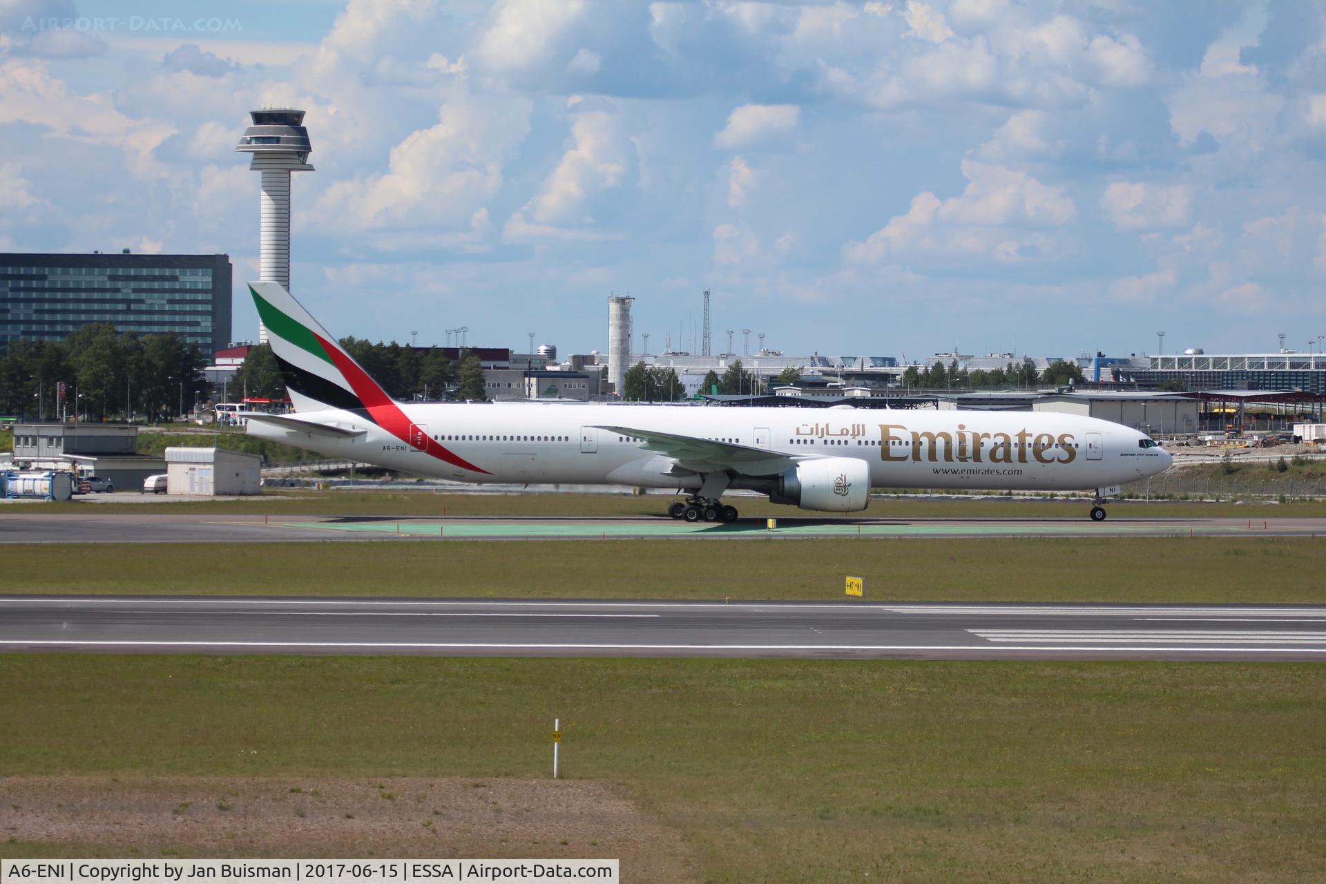 A6-ENI, 2013 Boeing 777-31H/ER C/N 41087, Emirates