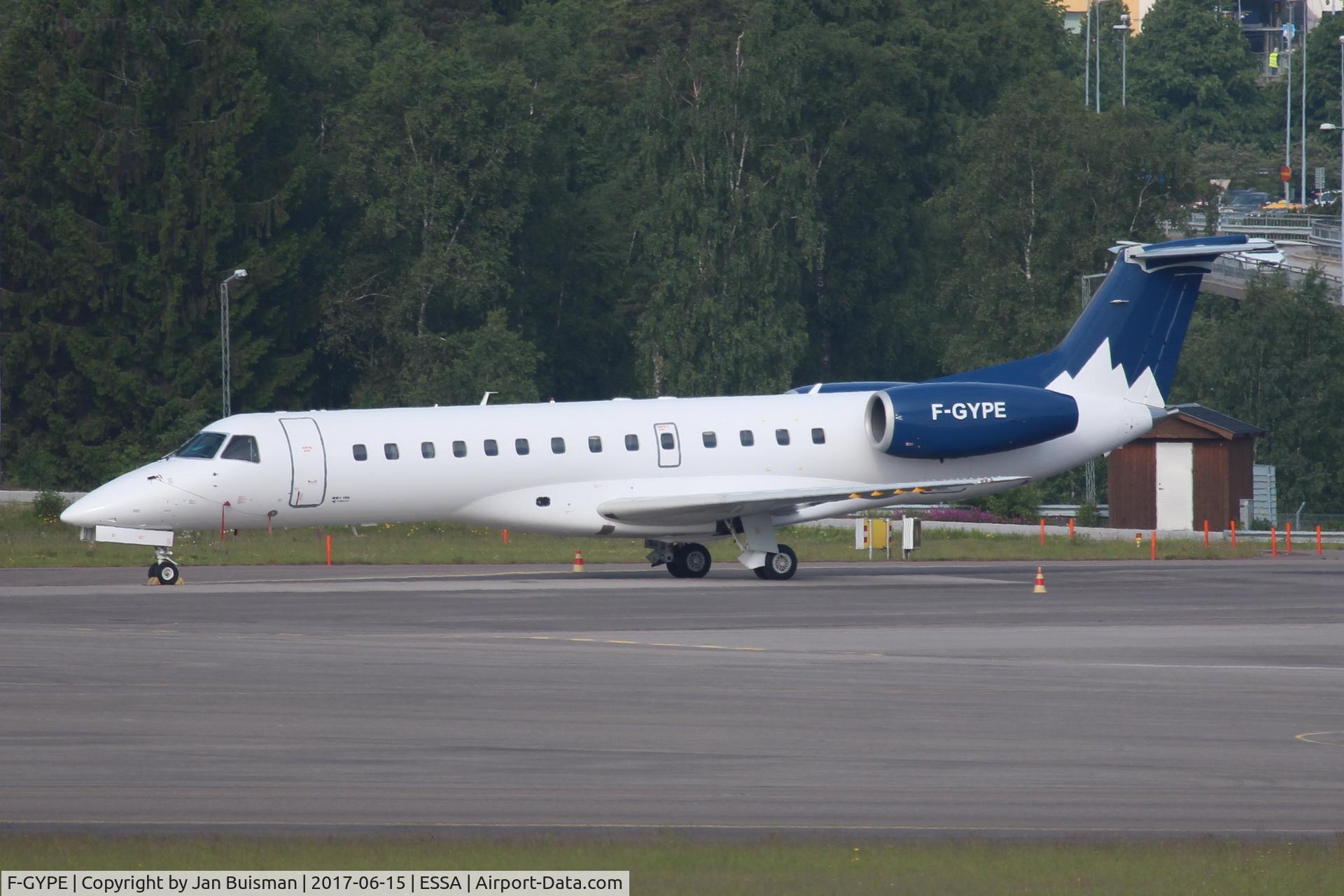 F-GYPE, 2001 Embraer ERJ-135LR (EMB-135LR) C/N 145492, Pan Europeenne