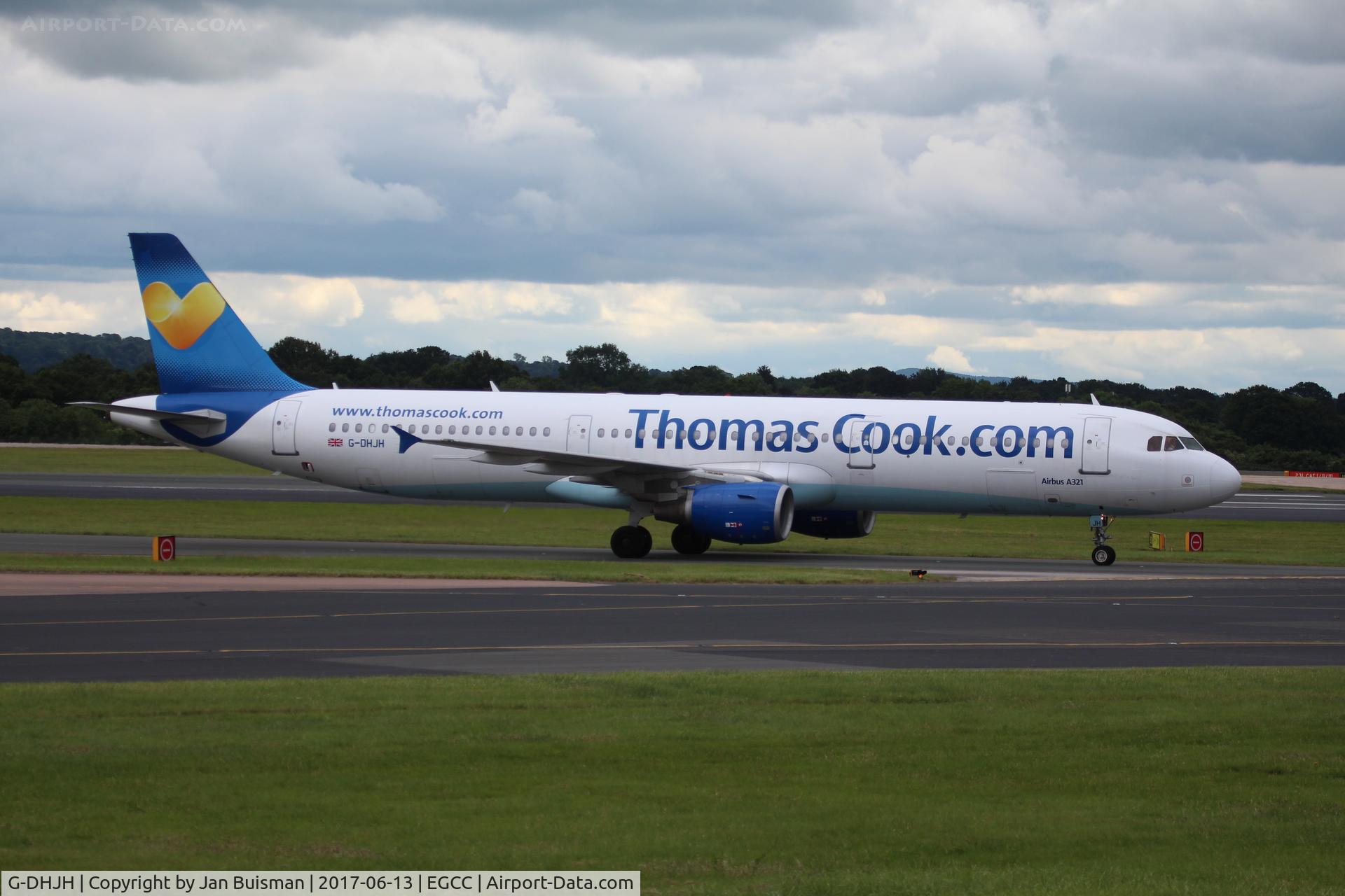 G-DHJH, 2000 Airbus A321-211 C/N 1238, Thomas Cook
