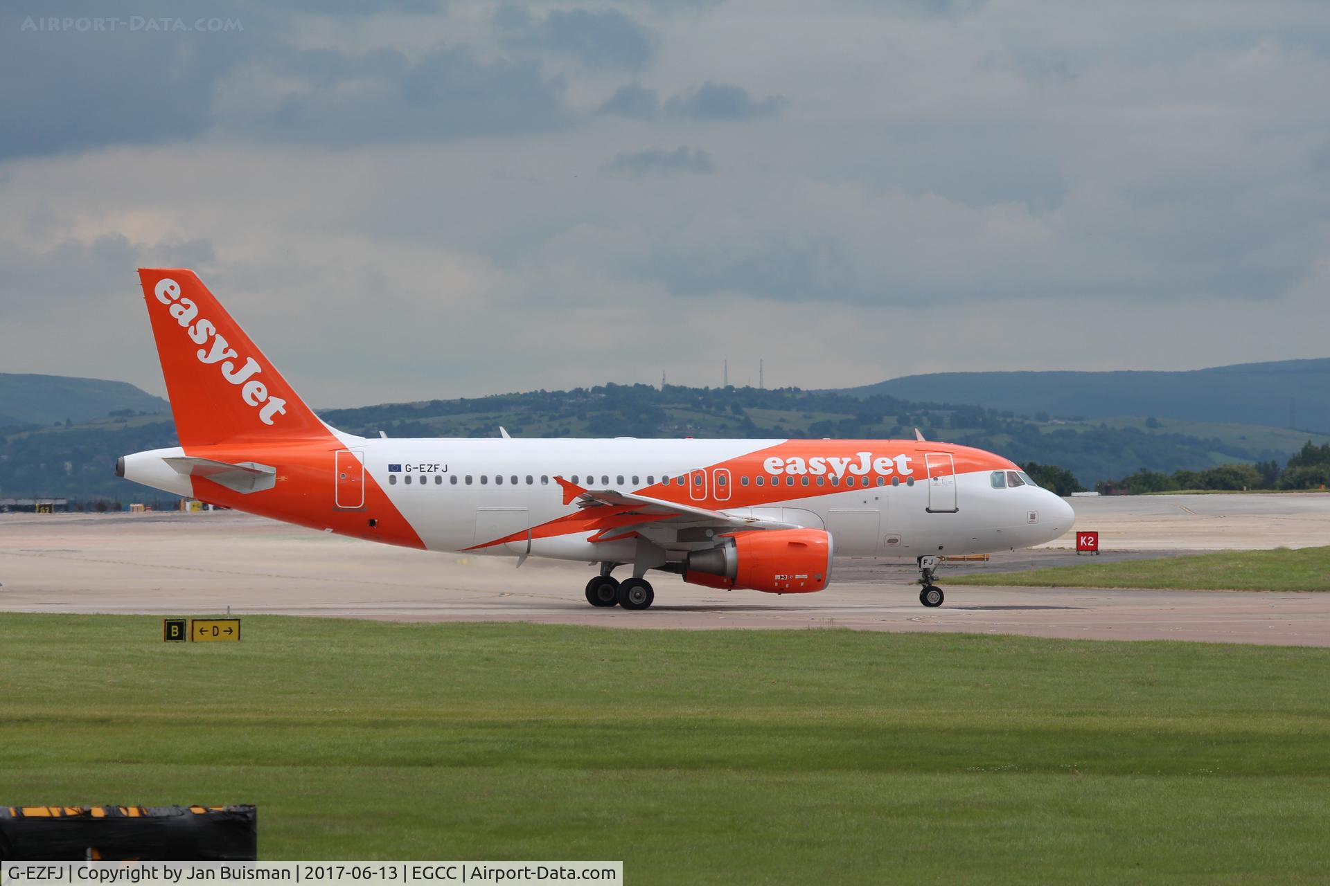 G-EZFJ, 2009 Airbus A319-111 C/N 4040, Easyjet