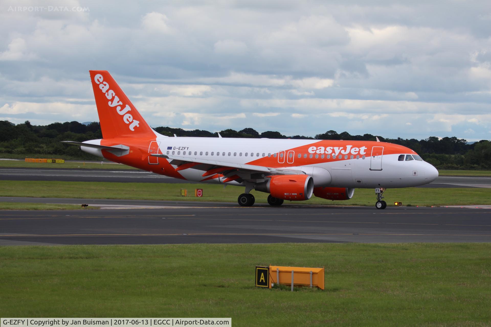 G-EZFY, 2010 Airbus A319-111 C/N 4418, Easyjet