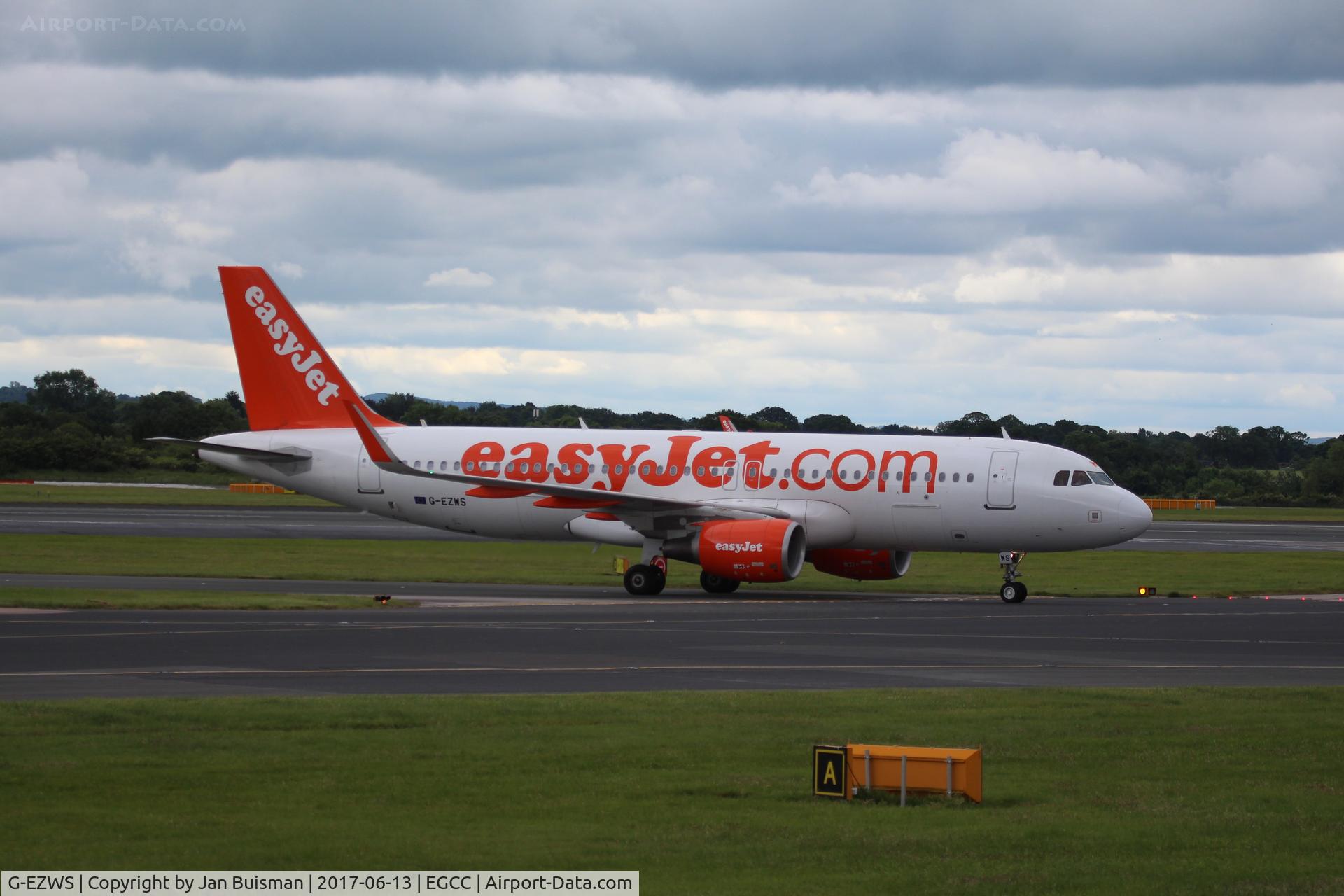 G-EZWS, 2014 Airbus A320-214 C/N 6011, Easyjet