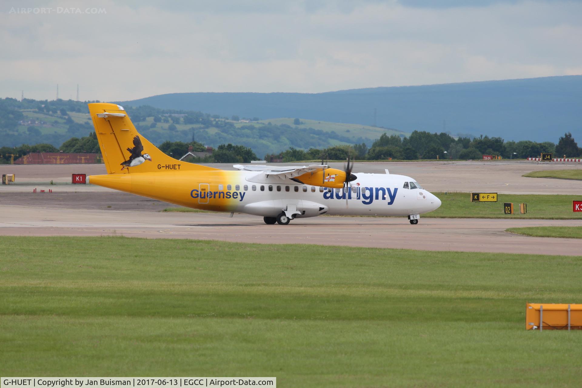 G-HUET, 1999 ATR 42-500 C/N 584, Aurigny