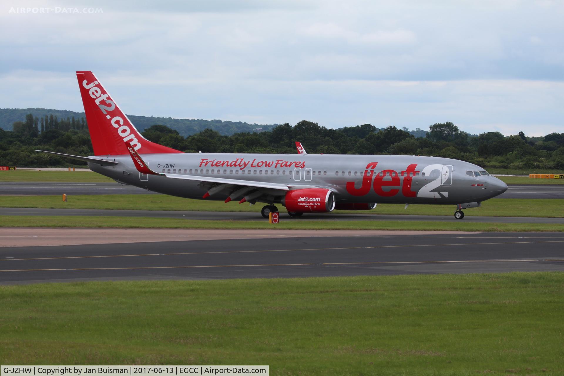 G-JZHW, 2016 Boeing 737-800 C/N 63153, Jet2