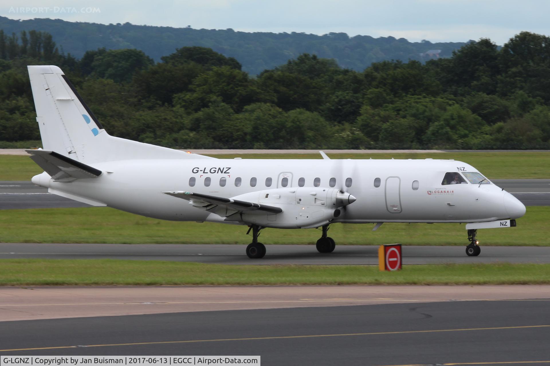 G-LGNZ, 1989 Saab 340B C/N 340B-167, Loganair, no titles